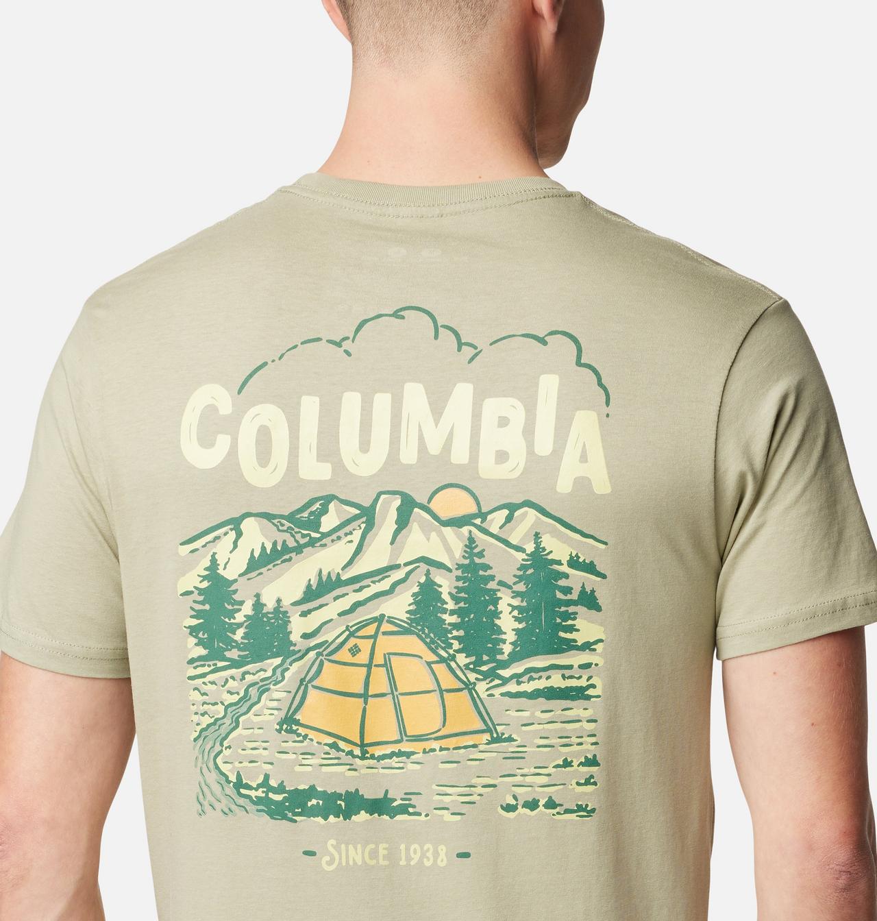 Men's Camp Happy Graphic T-Shirt | 349 | L 5