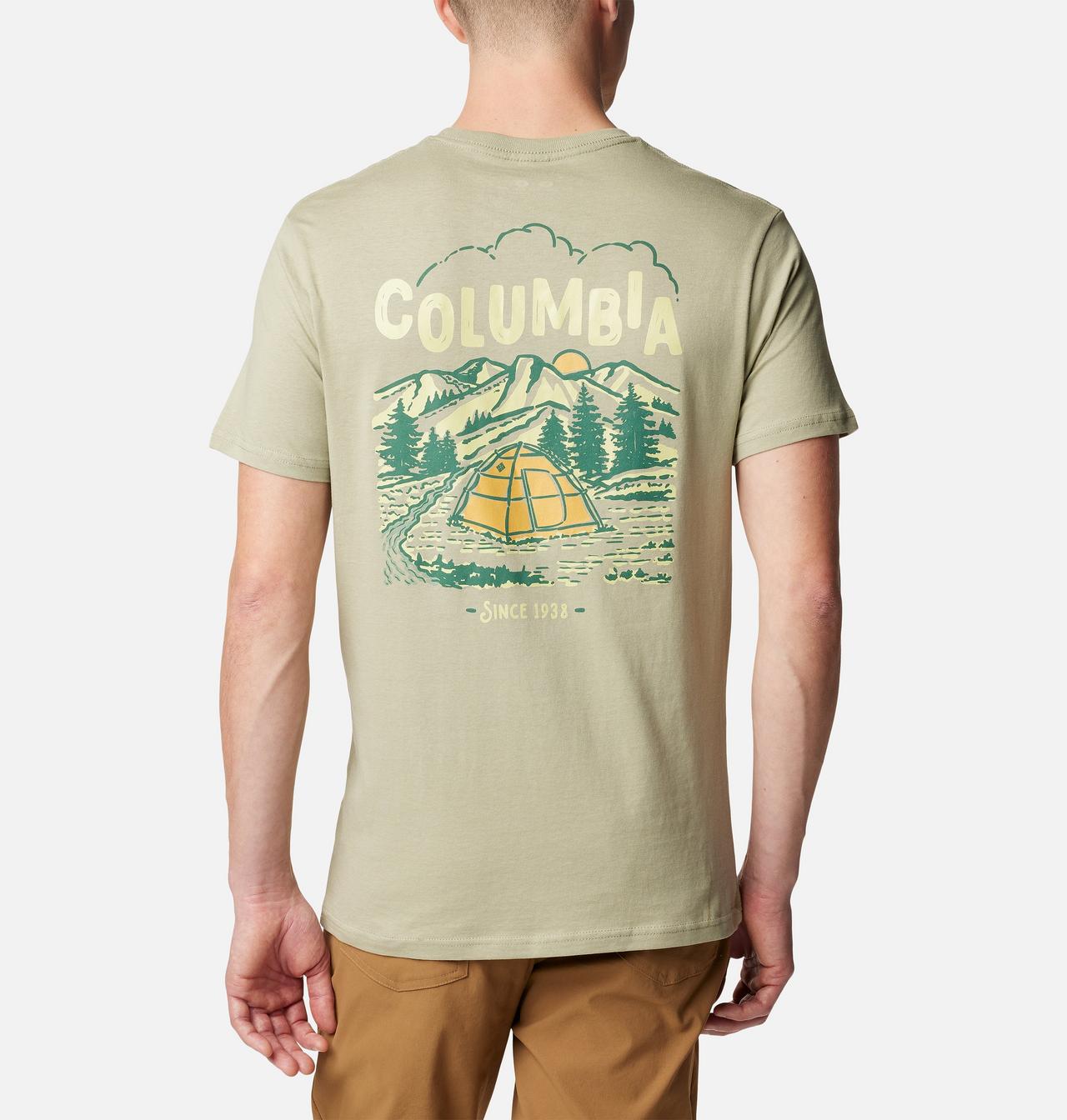 Men's Camp Happy Graphic T-Shirt | 349 | L 1