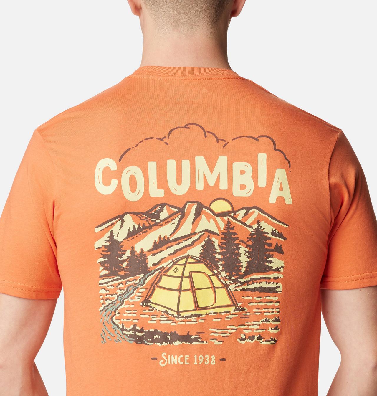 Men's Camp Happy Graphic T-Shirt | 850 | L 5