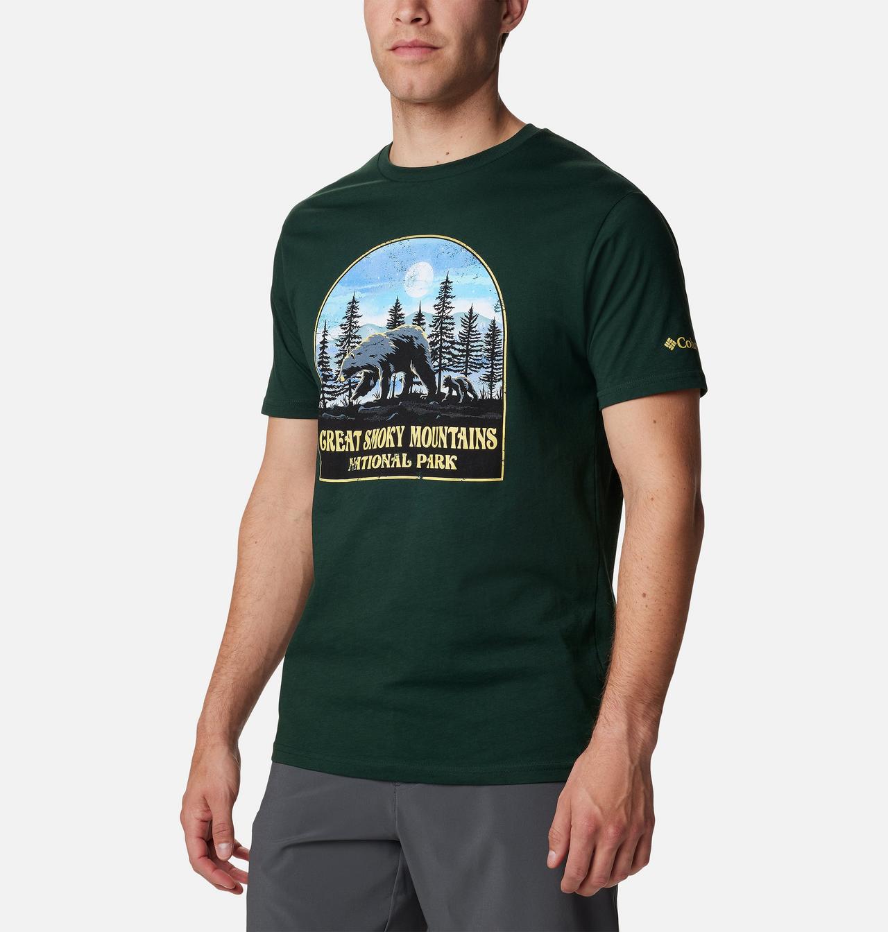Men's Smoke National Park Graphic T-Shirt | 371 | M 5
