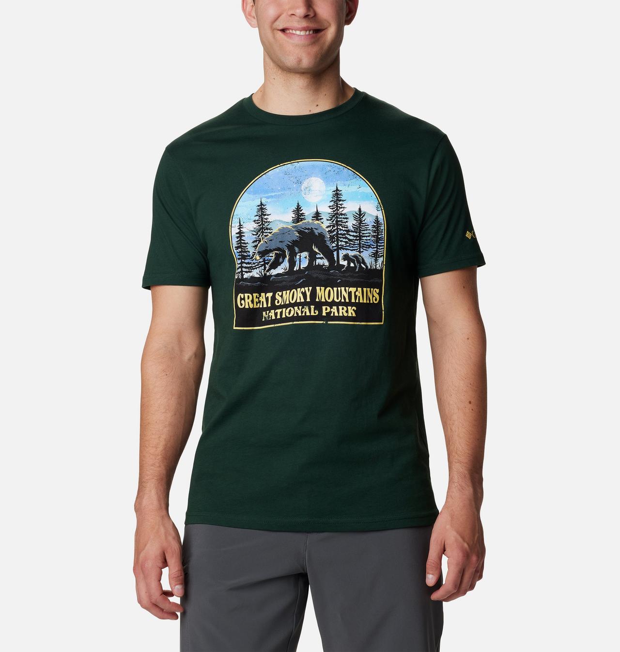 Men's Smoke National Park Graphic T-Shirt | 371 | M 1