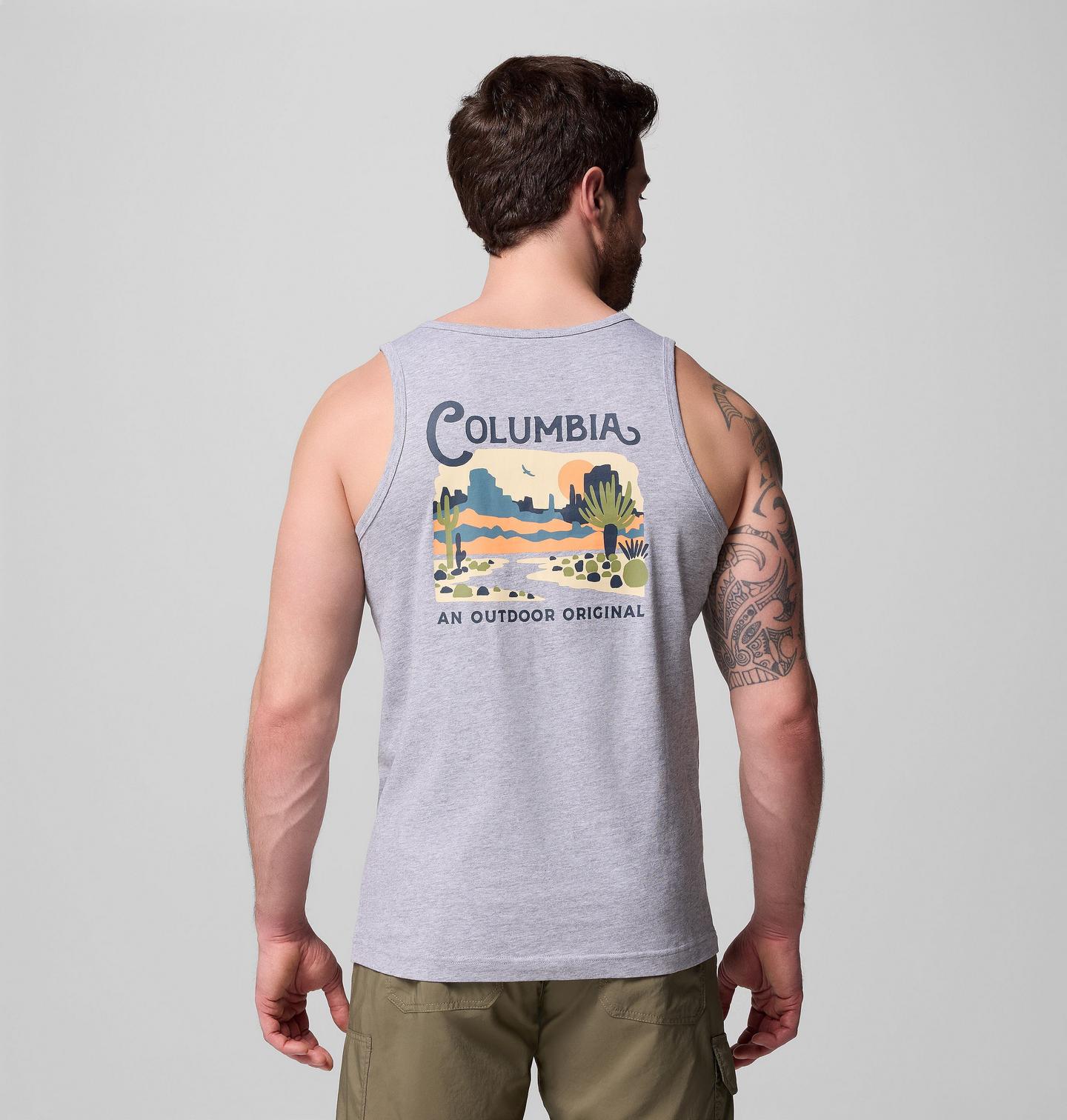 Мужская майка Columbia Dreamland, цвет: Серый меланжевый — фото 1