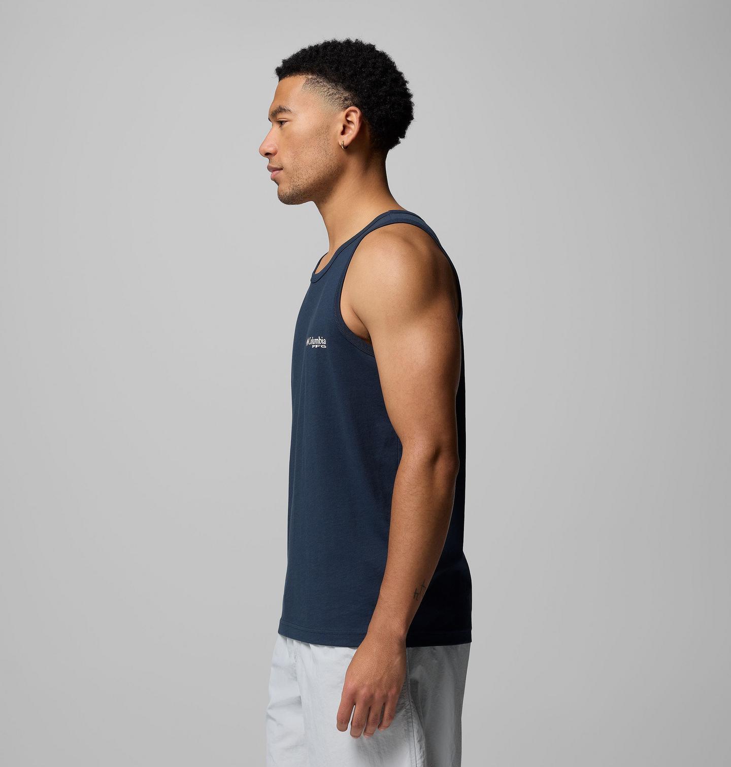 Мужская футболка Columbia Bandana Graphic, цвет: Тёмно-синий — фото 3