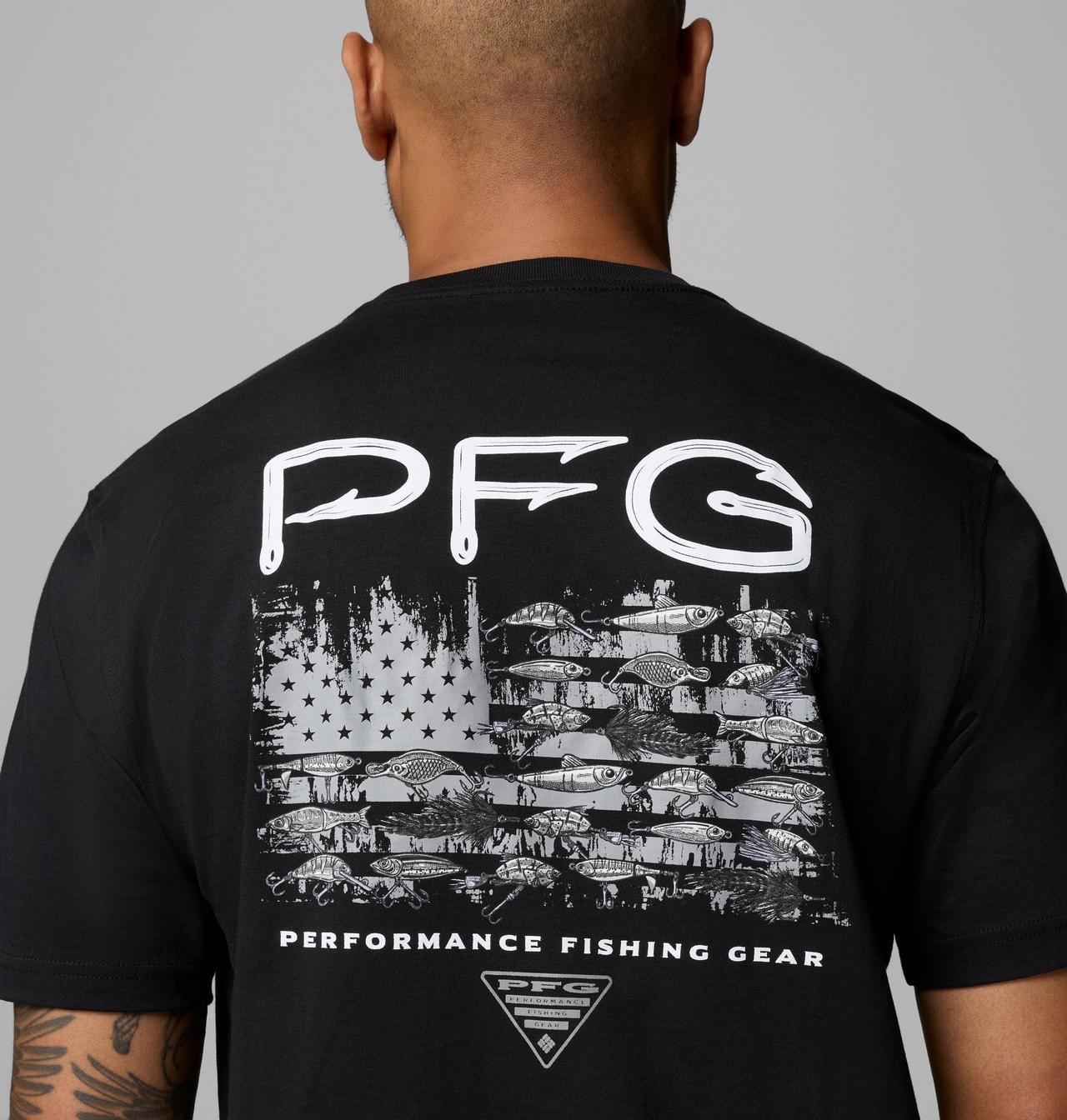 Men's Aprub Flag PFG Short Sleeve T-Shirt | 001 | L 6