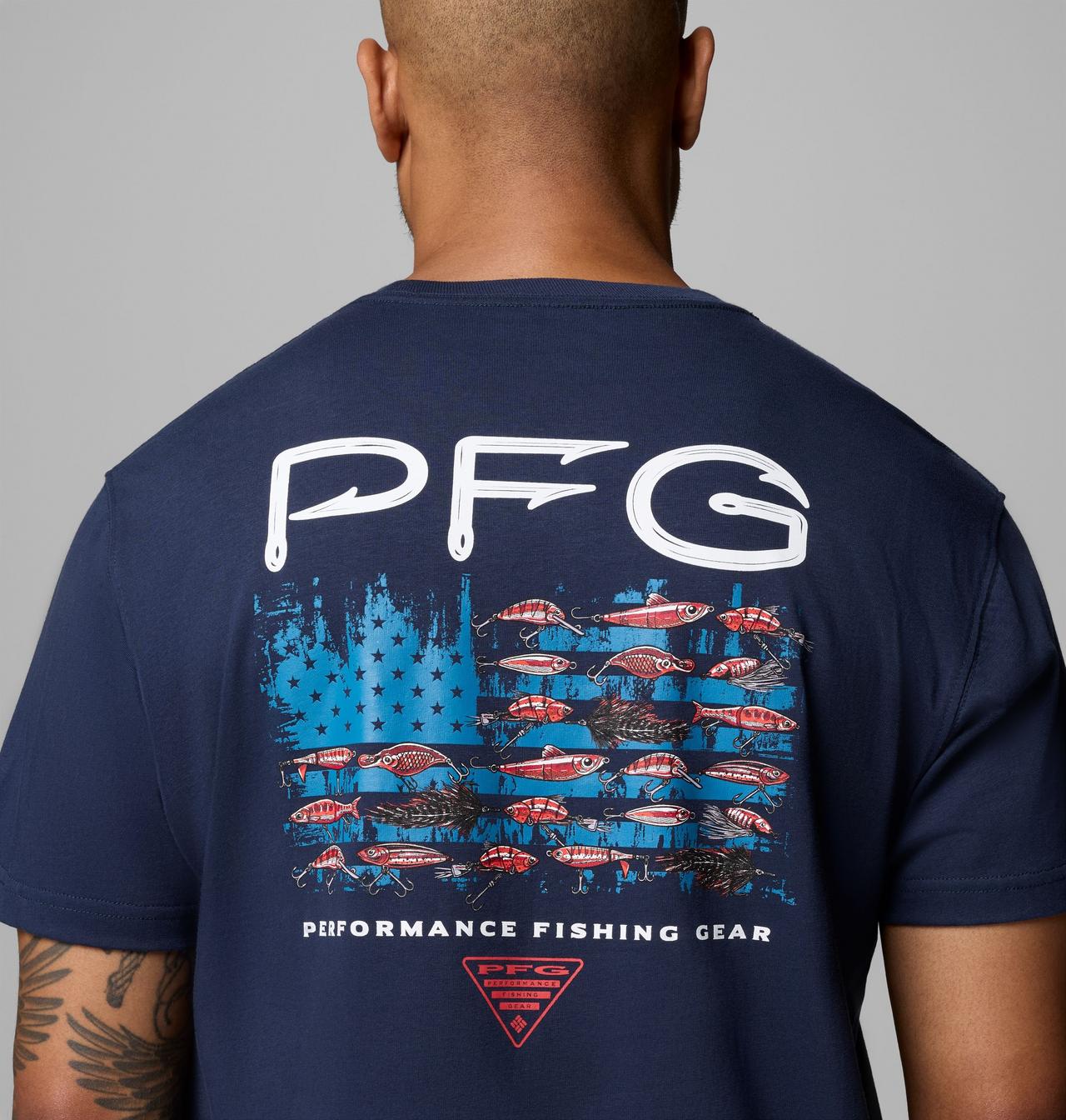 Men's Aprub Flag PFG Short Sleeve T-Shirt 6