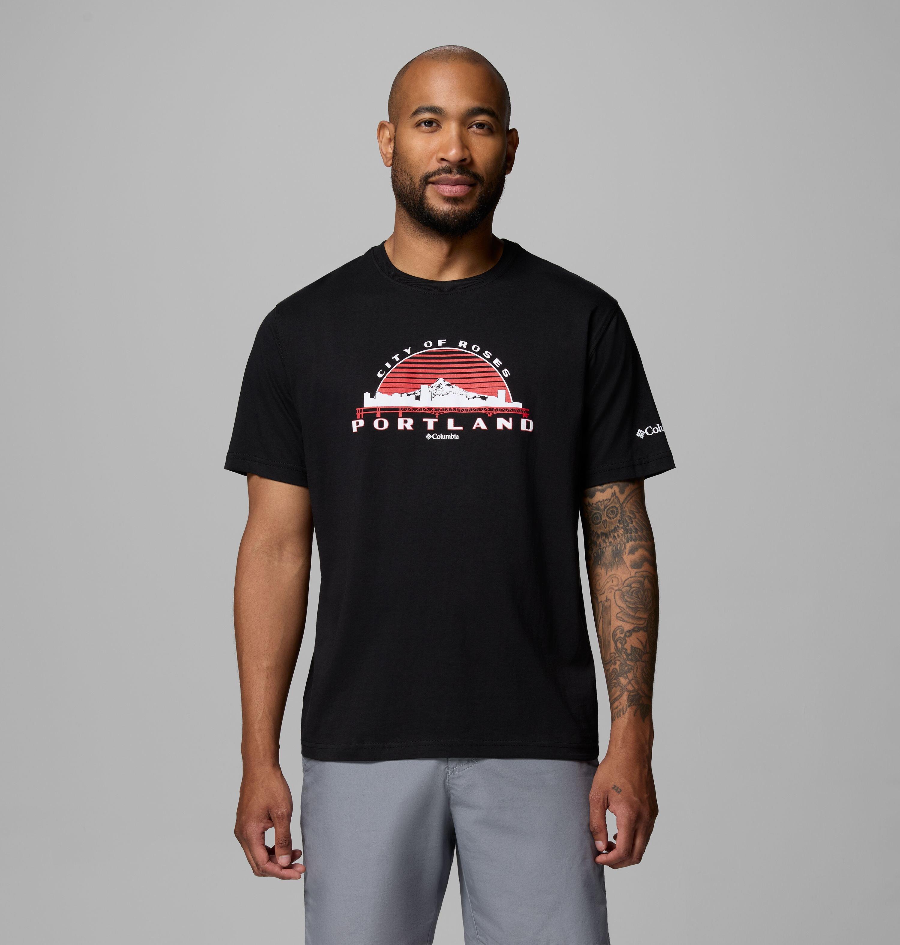 Columbia Men's Buckman PDX OR CSC Short Sleeve T-Shirt-