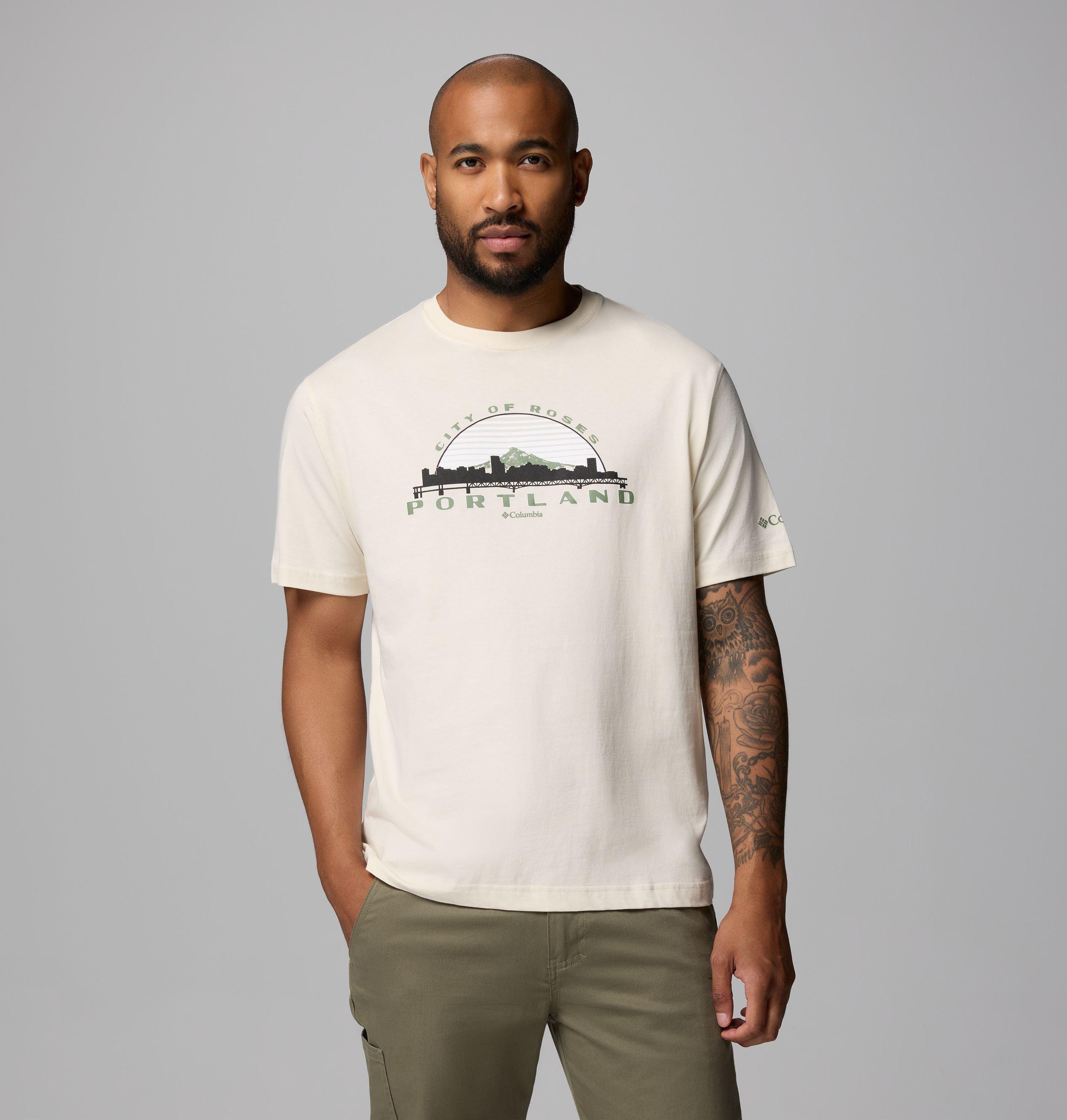 Columbia Men's Buckman PDX OR CSC Short Sleeve T-Shirt-