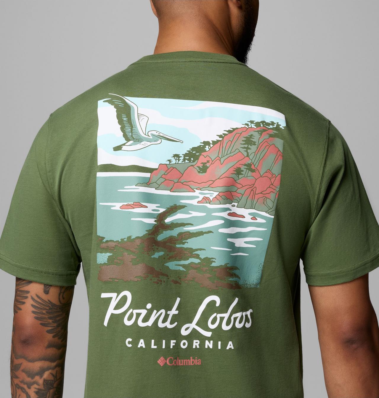 Men's Carmel Pt Lobos CA CSC T-Shirt 6