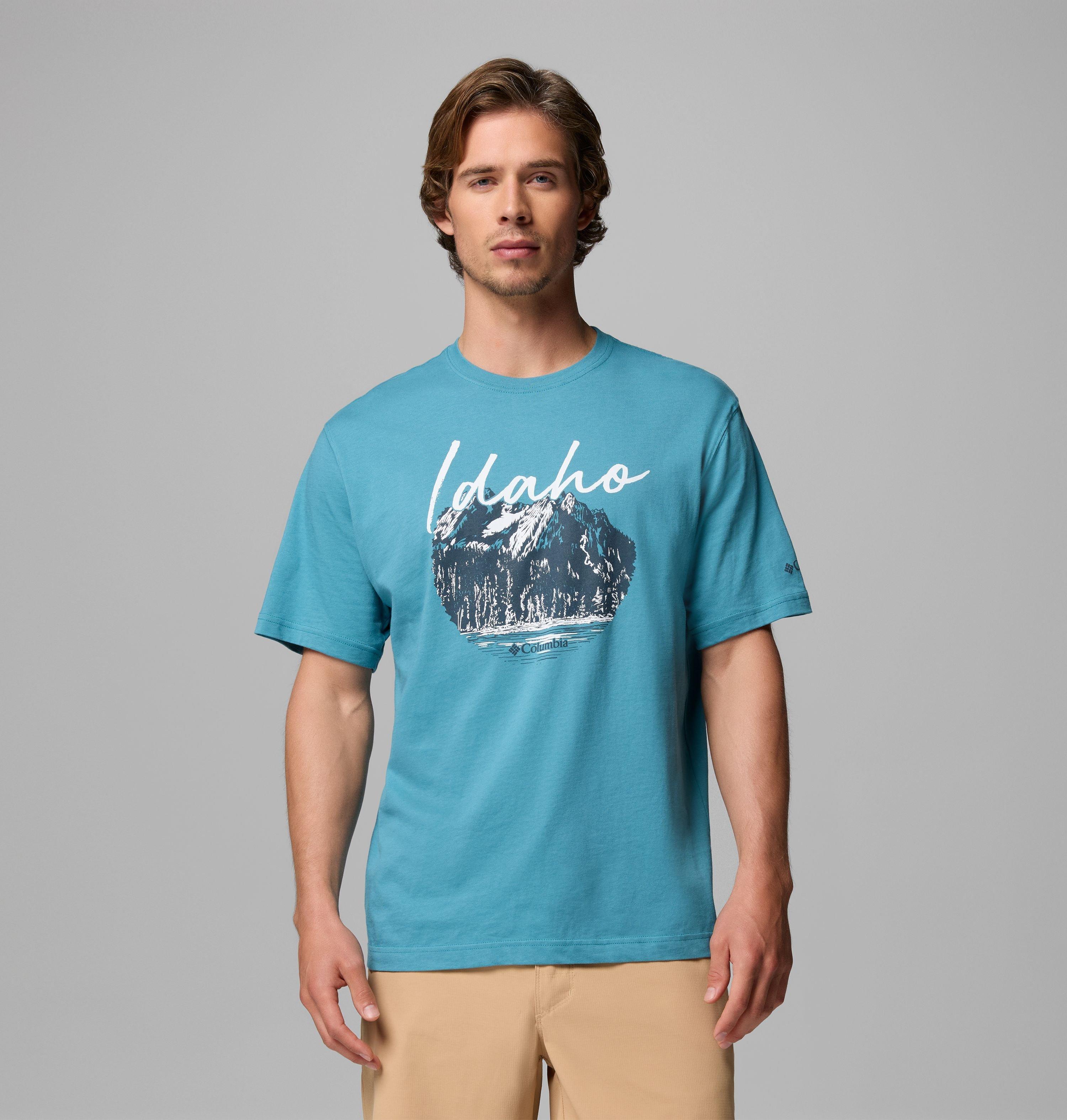 Columbia Men's Garnet ID CSC Short Sleeve T-Shirt-