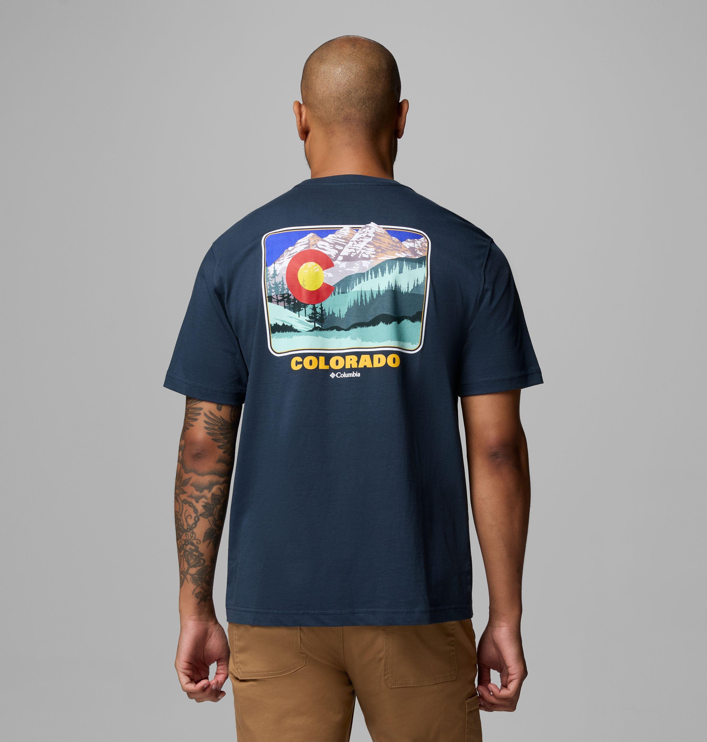 Columbia Men's Flag CO CSC Short Sleeve T-Shirt-