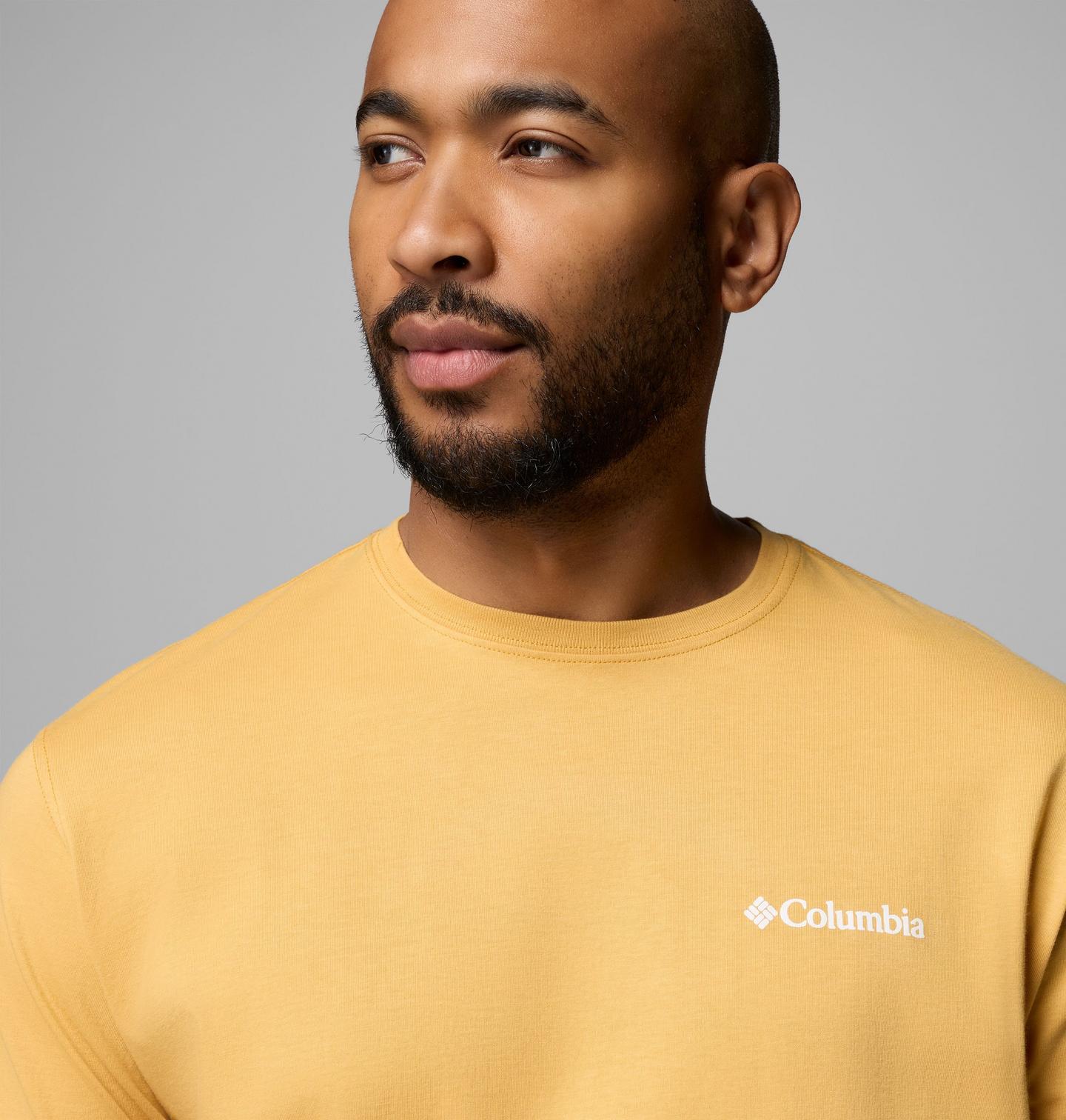 Мужская футболка Columbia Oro CA Bear CSC, цвет: Горчичный — фото 3