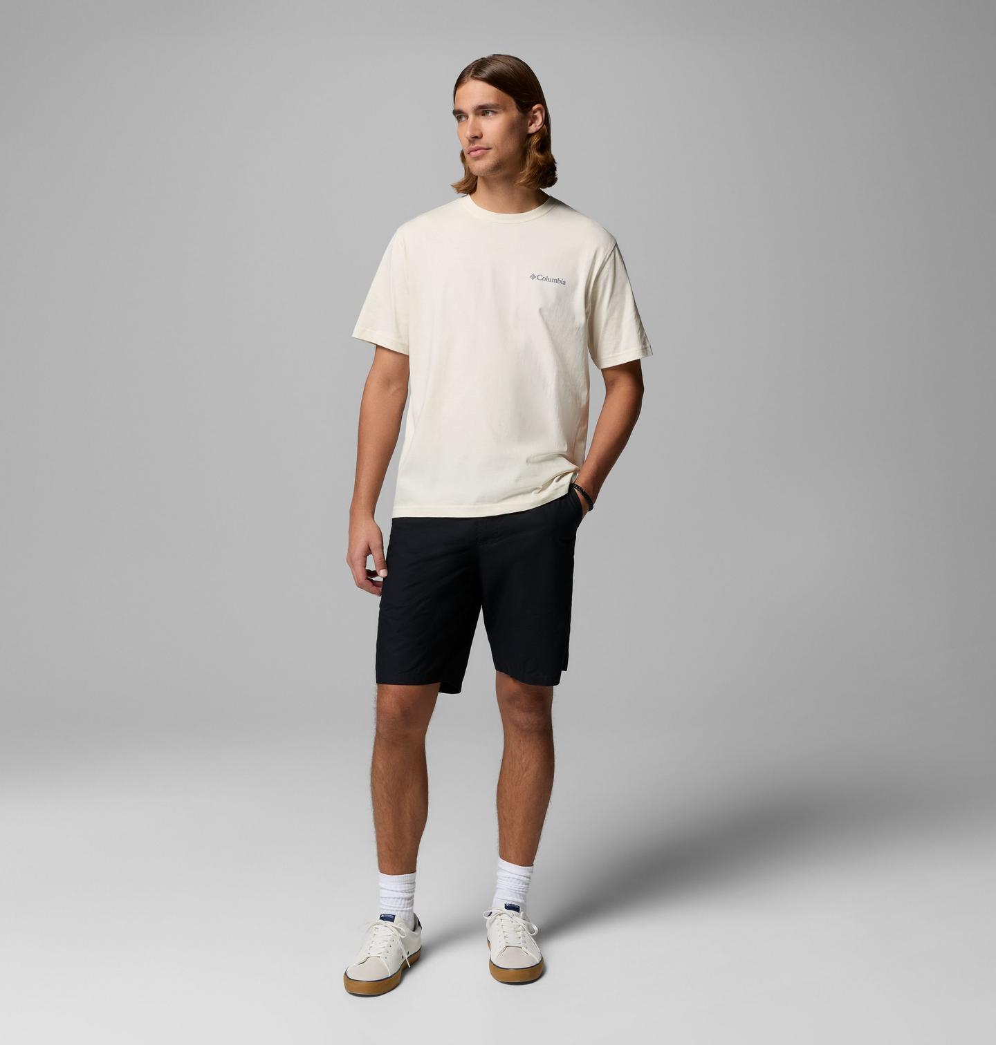 Мужская футболка Columbia Nash TN CSC Short Sleeve, цвет: Меловой — фото 2