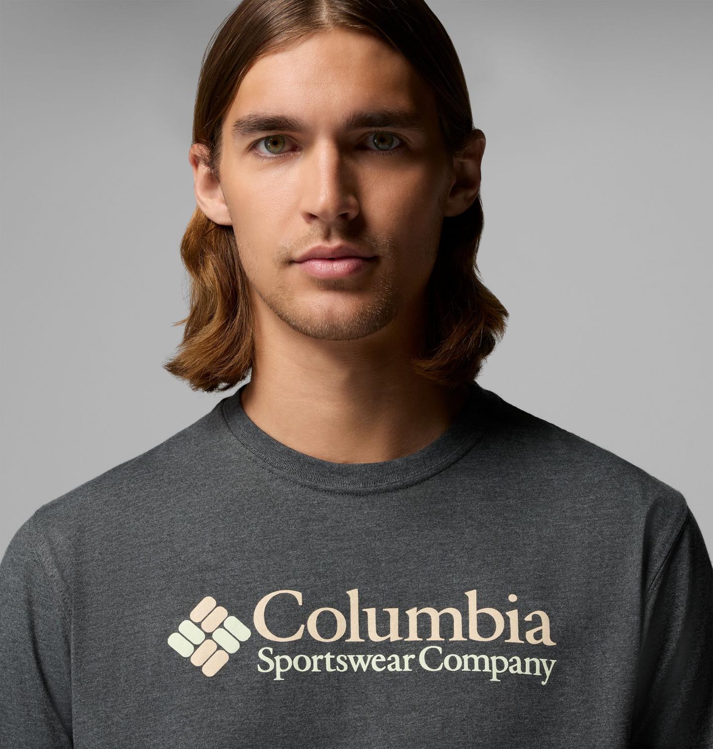Мужская футболка Columbia Shift CSC, цвет: Угольный меланжевый — фото 4