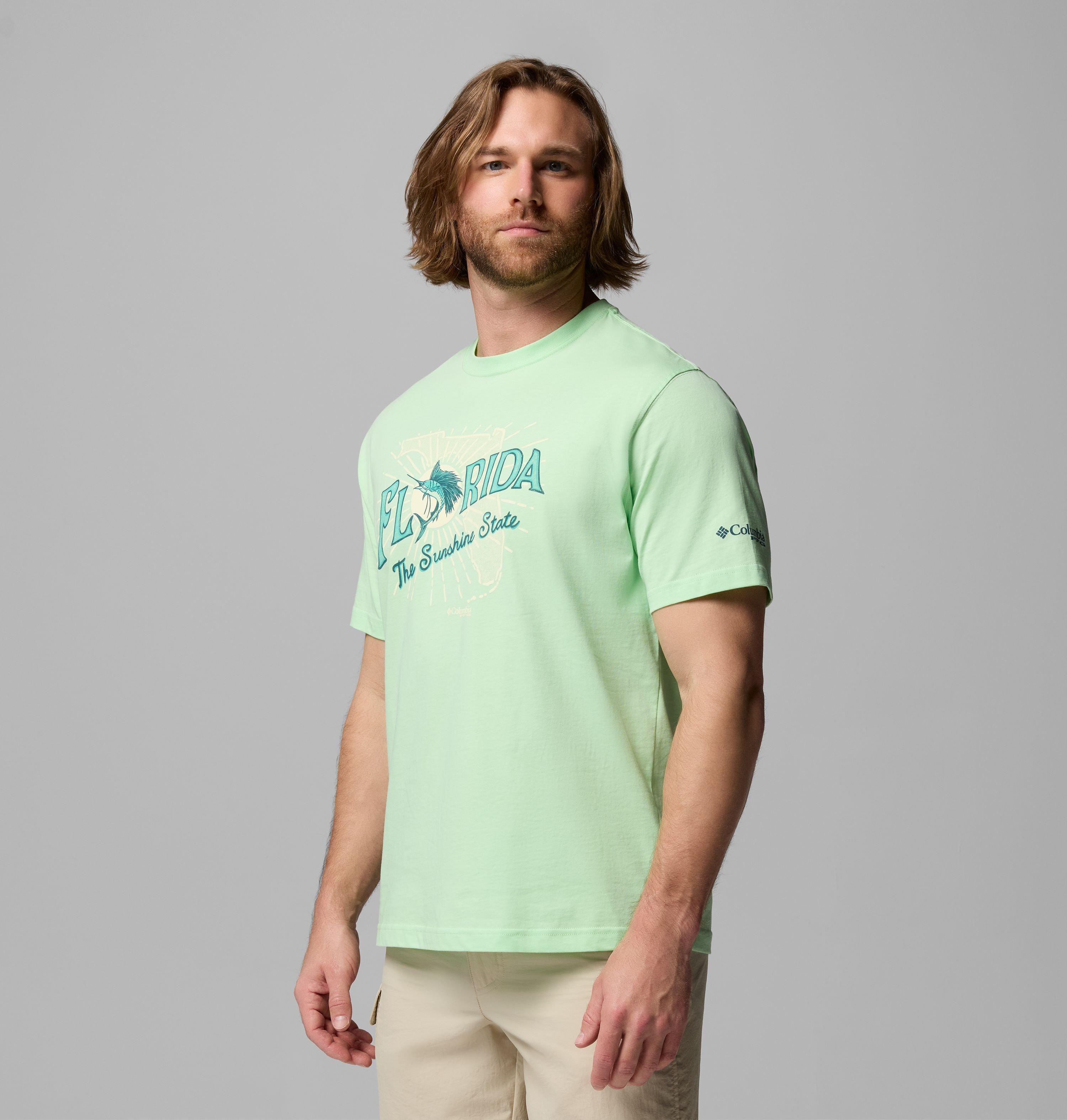 Men's Vacation Marlin FL PFG Short Sleeve T-Shirt | 372 | XL 4