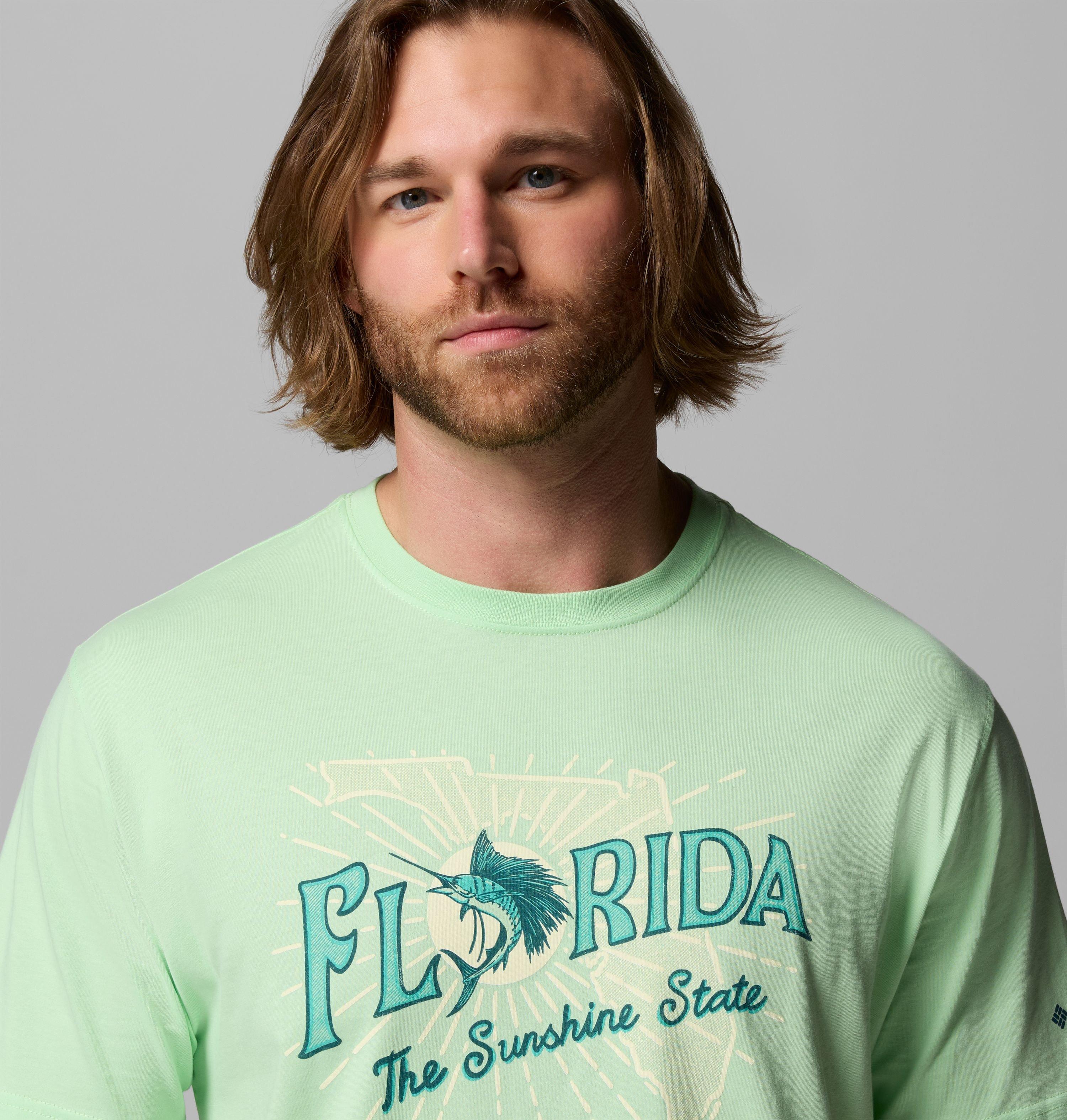 Men's Vacation Marlin FL PFG Short Sleeve T-Shirt | 372 | XL 5