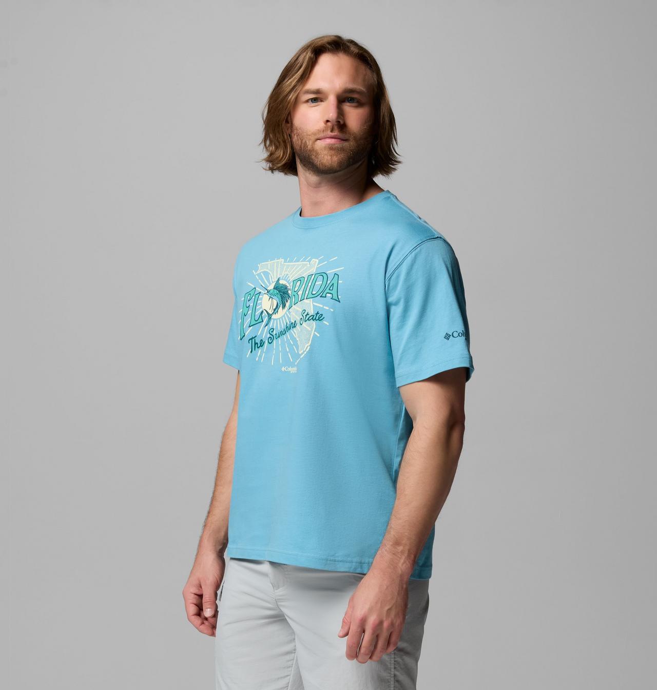 Men's Vacation Marlin FL PFG Short Sleeve T-Shirt | 401 | XL 4