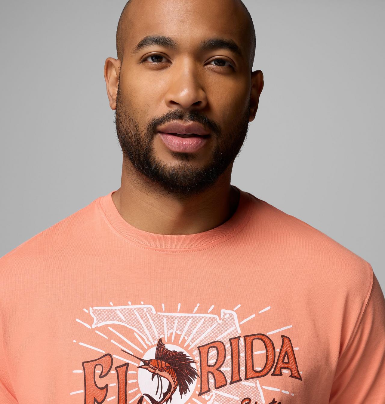 Men's Vacation Marlin FL PFG Short Sleeve T-Shirt 5