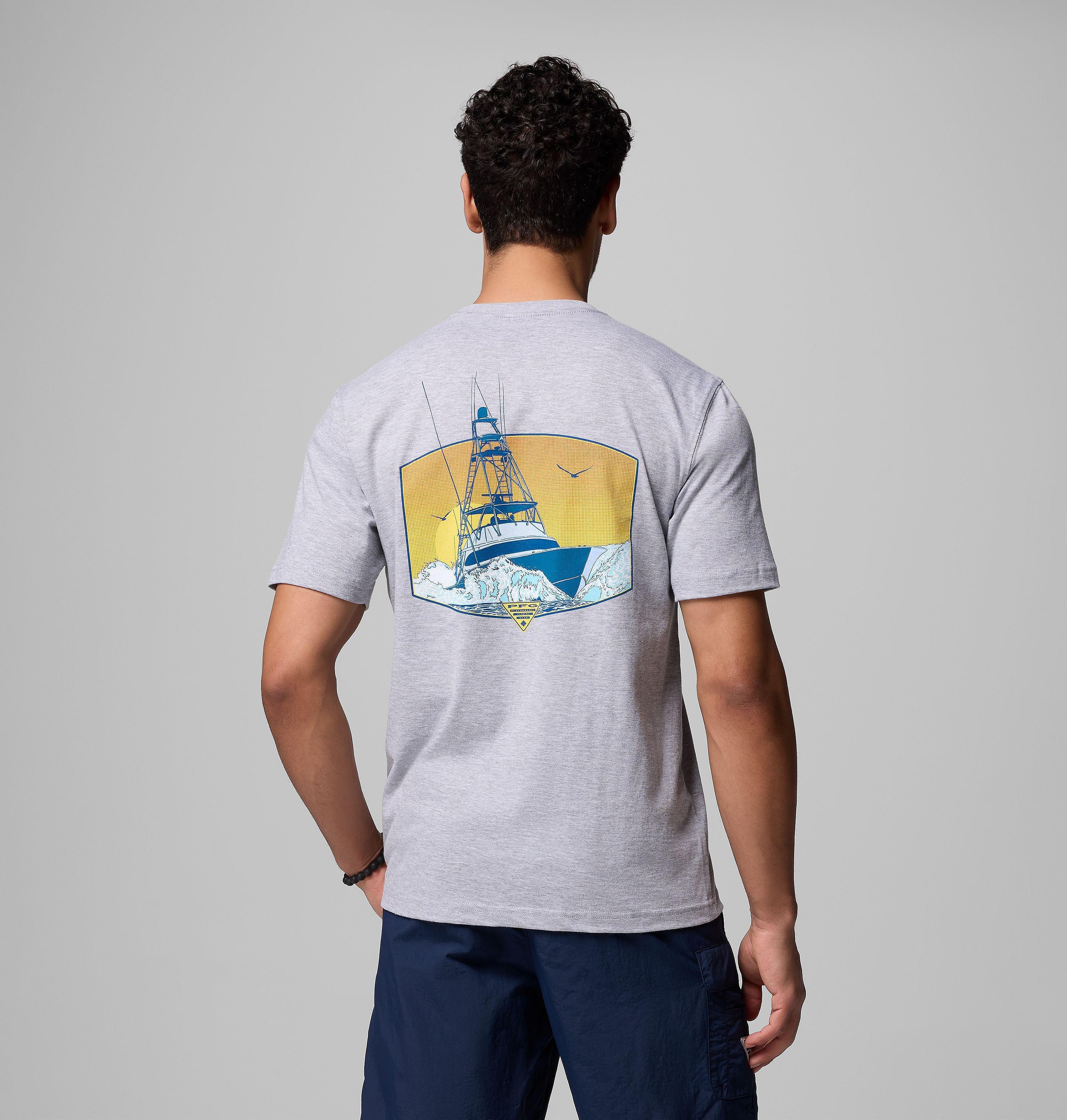 Columbia Men's PFG Ballad Graphic T-Shirt-