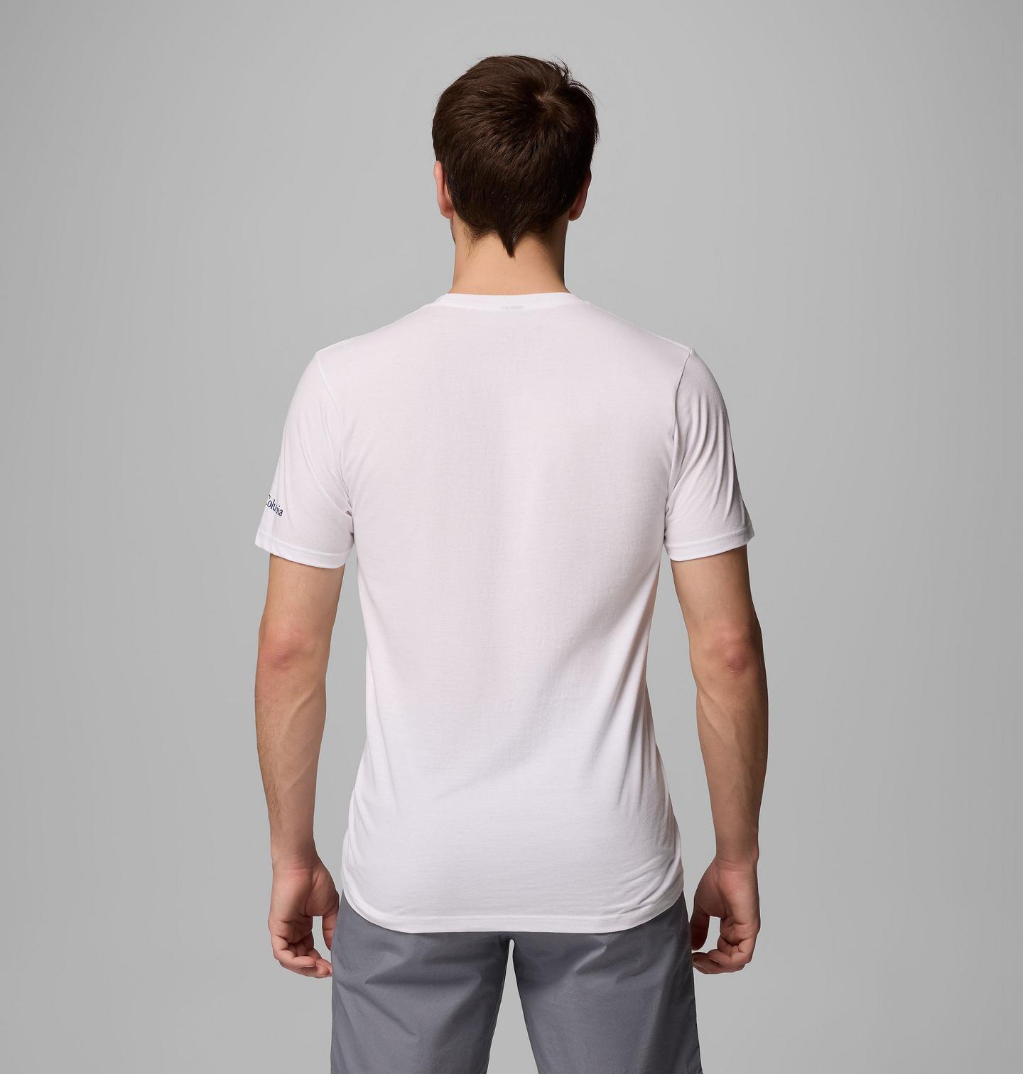 Мужская футболка Columbia Pride 25 Graphic, цвет: Белый — фото 3