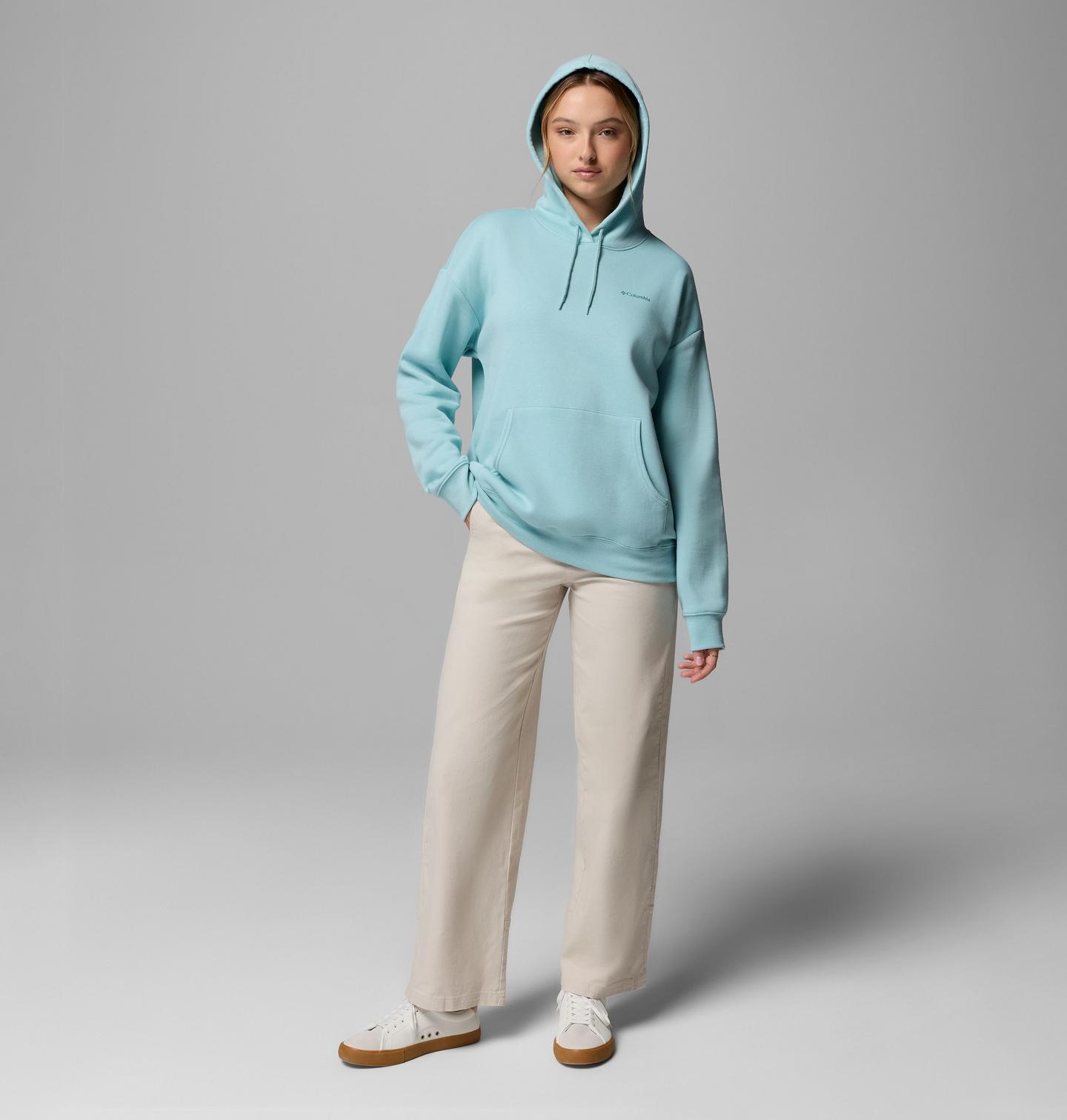 Женское худи Columbia No Limits CSC, цвет: Аквамариновый мглистый — фото 2