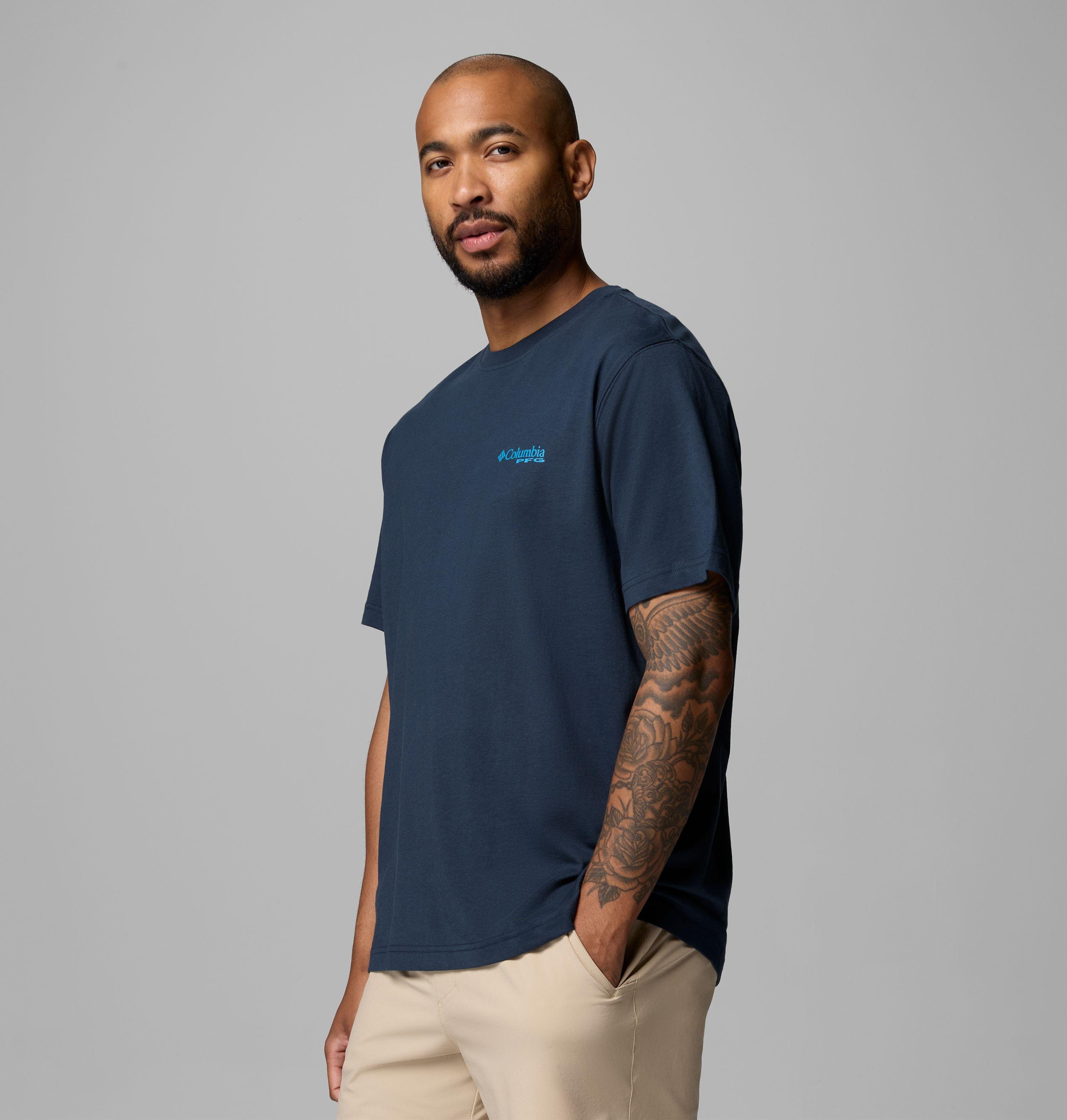 MEN'S ANSKI SAILFISH BR PFG SS TEE | 425 | S 4
