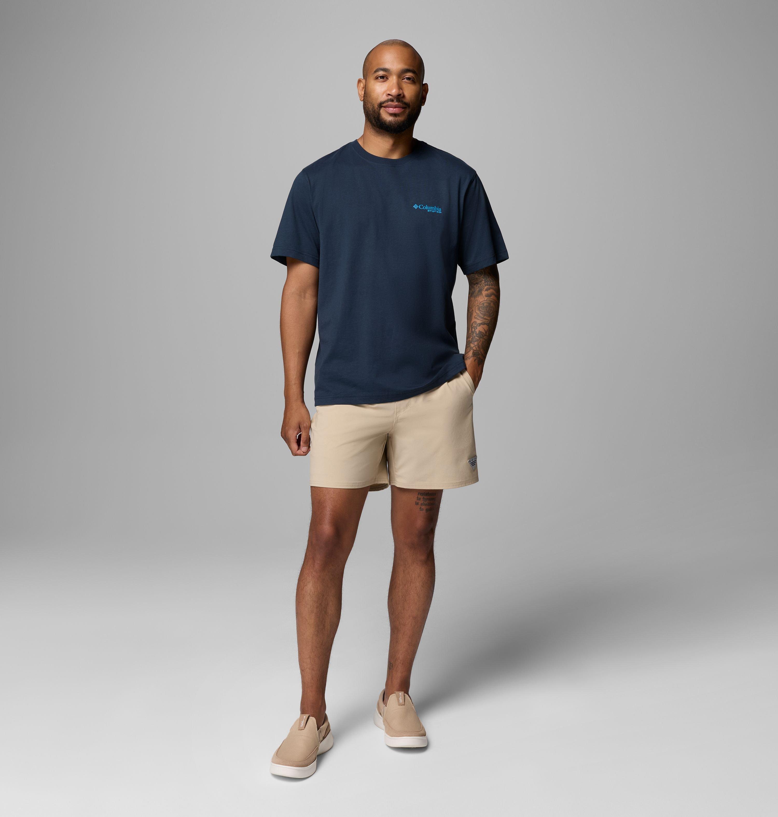 MEN'S ANSKI SAILFISH BR PFG SS TEE | 425 | S 2
