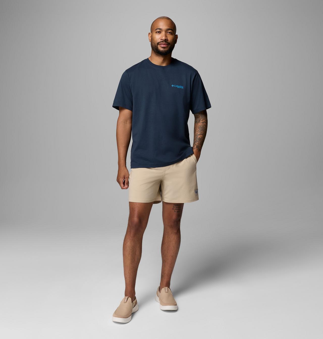MEN'S ANSKI SAILFISH BR PFG SS TEE | 425 | L 2