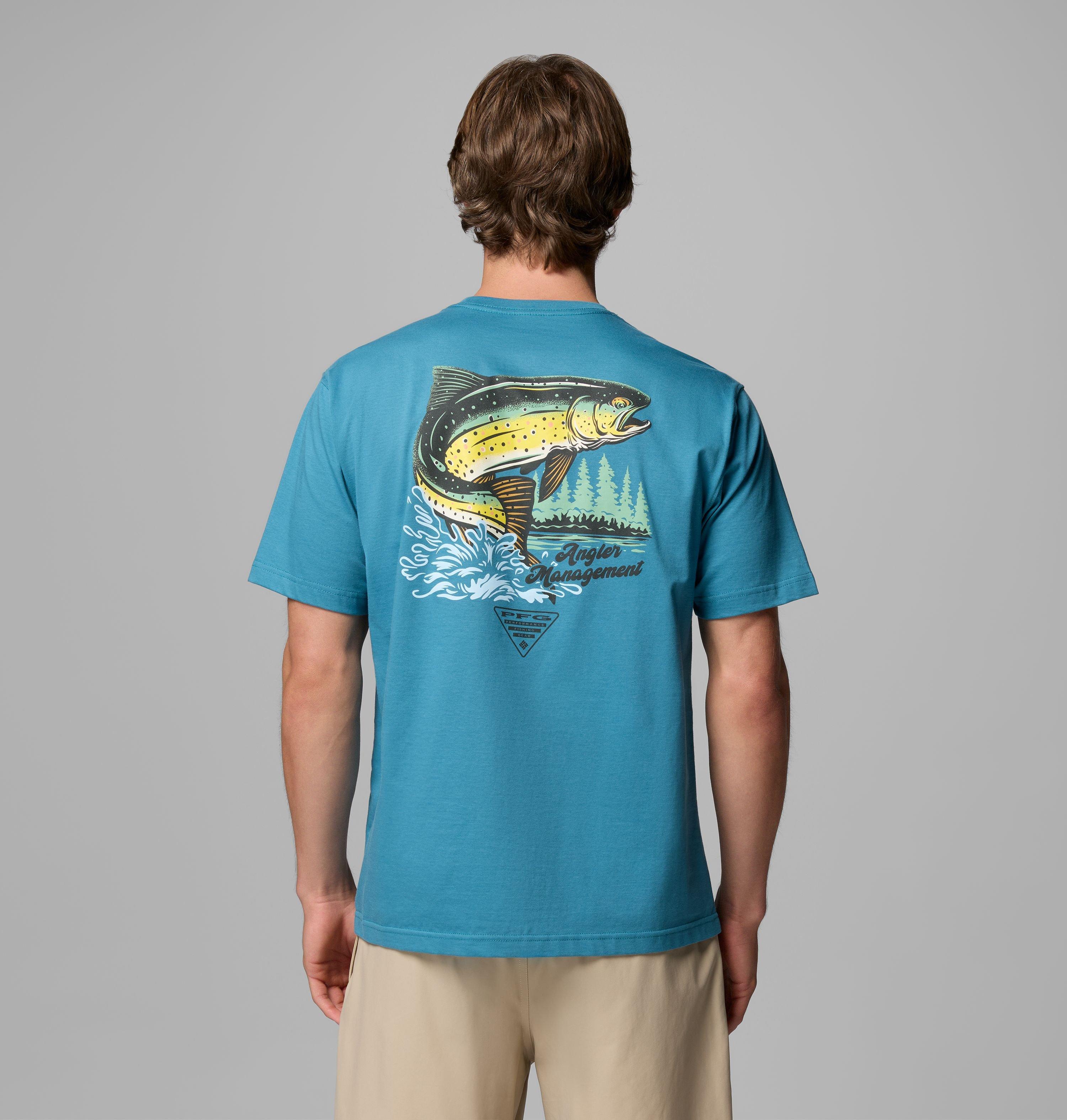 Columbia Men's Charlie Trout PFG Short Sleeve T-Shirt-