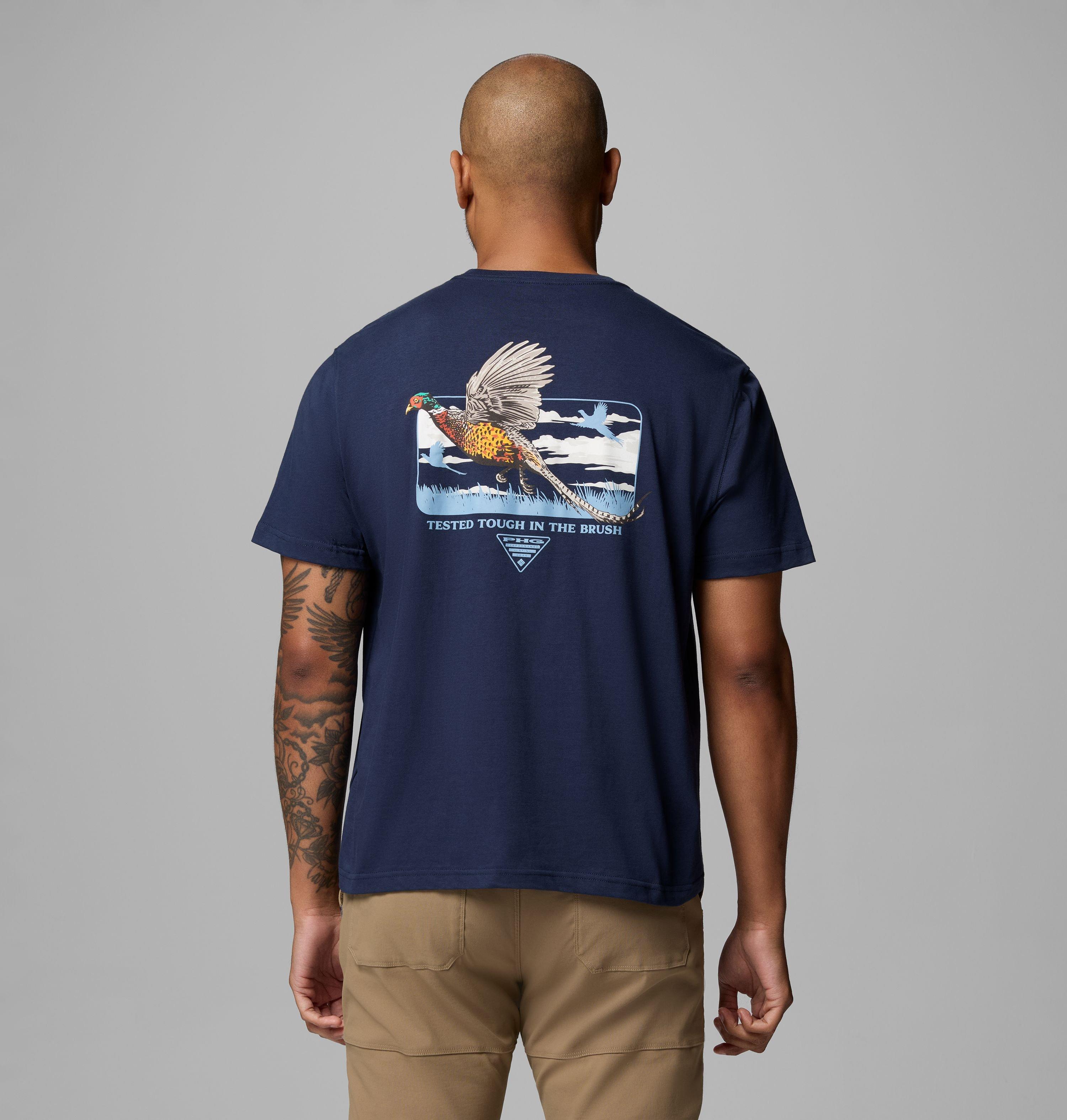 Columbia Men's Covey Pheasant PHG Short Sleeve T-Shirt-