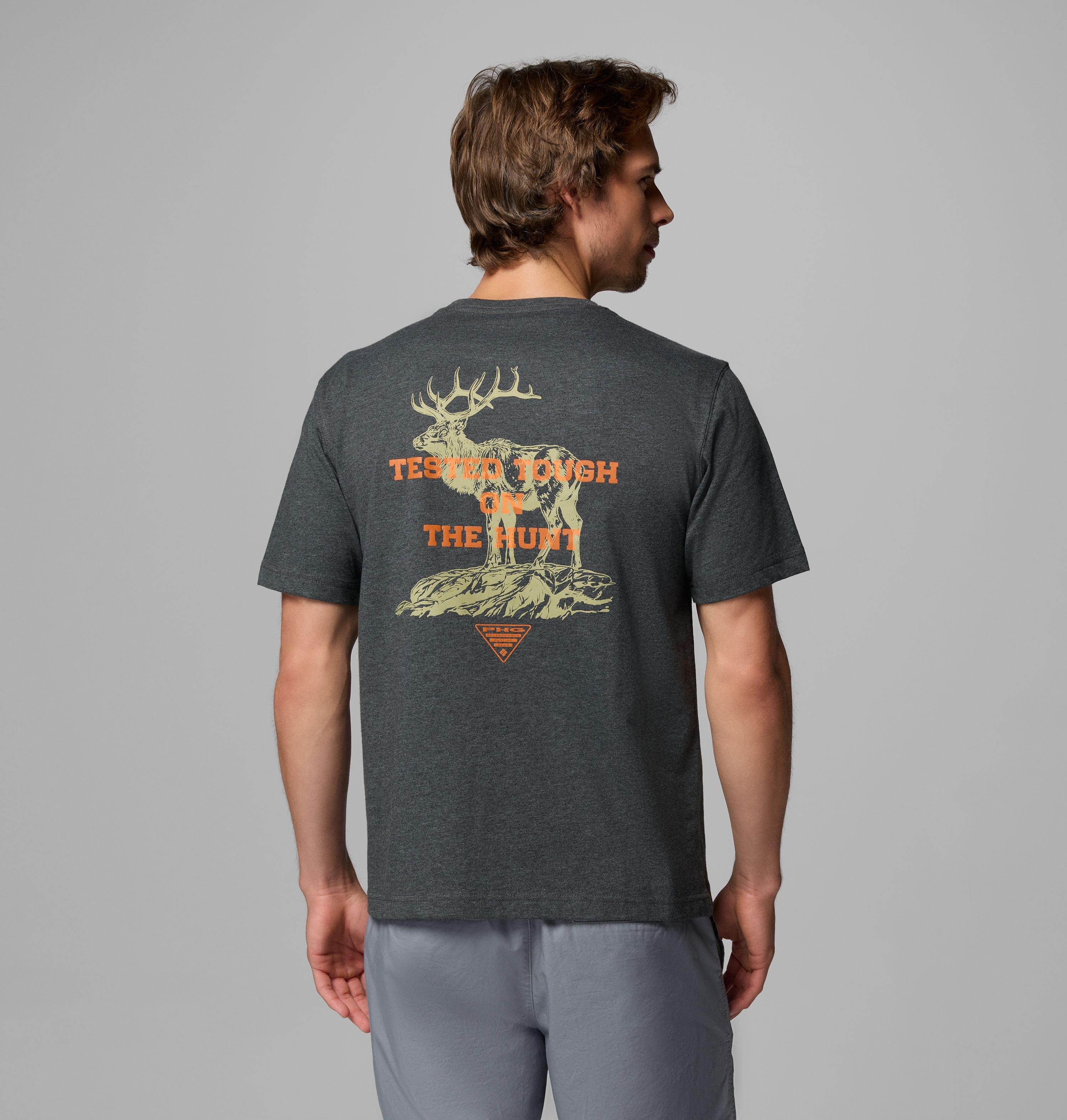 Columbia Men's Ella Elk PHG Short Sleeve T-Shirt-