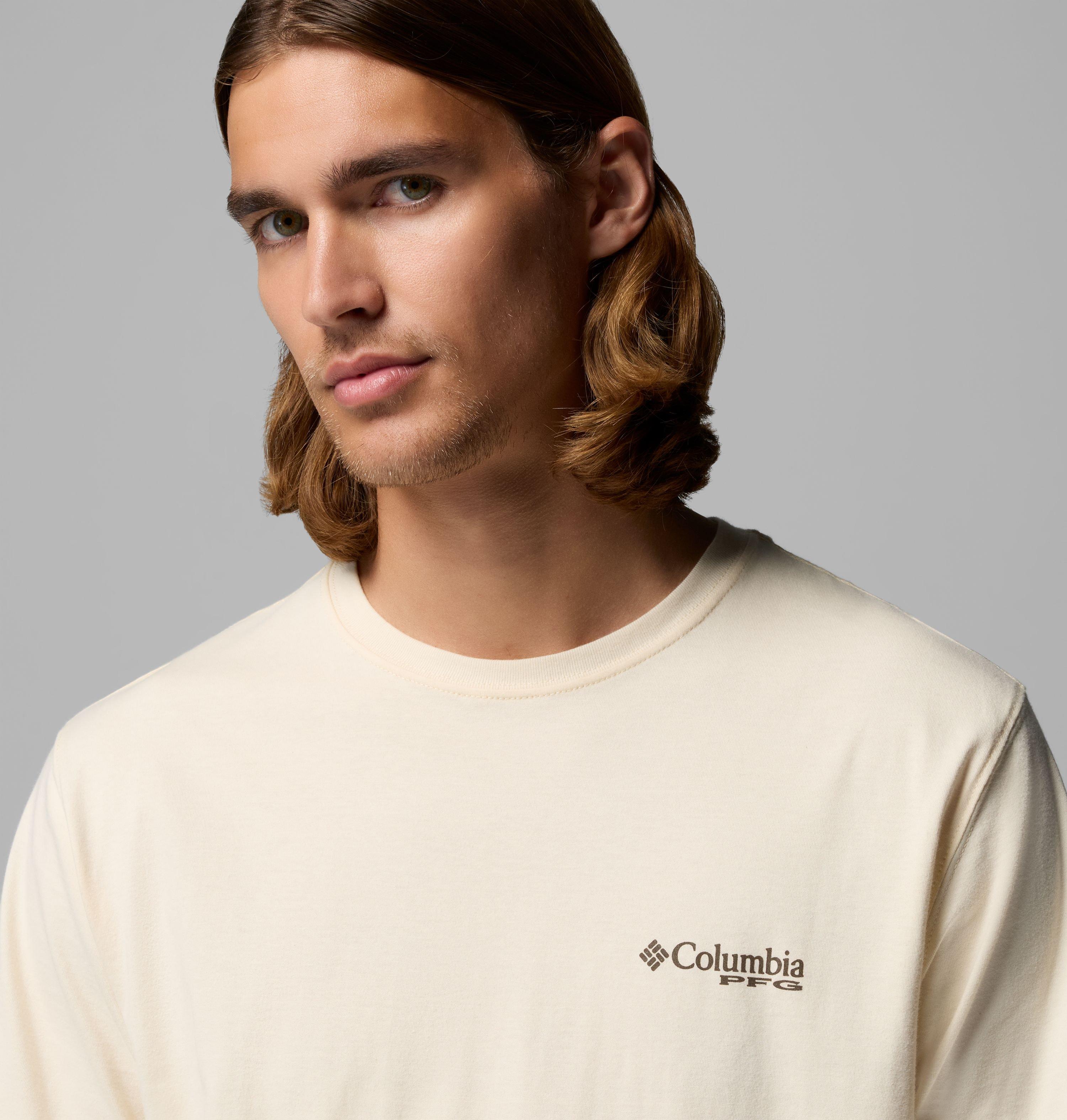MEN'S GARETT BASS BR PFG SS TEE | 191 | S 5