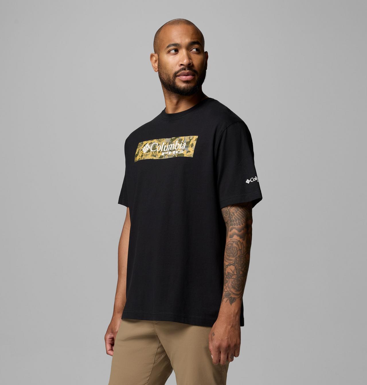 MEN'S HUNT STAND BR PHG SS TEE | 010 | S 4