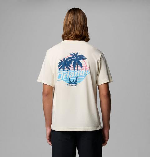 Мужская футболка Columbia Kirkman Orlando FL CSC Short Sleeve, цвет: Меловой