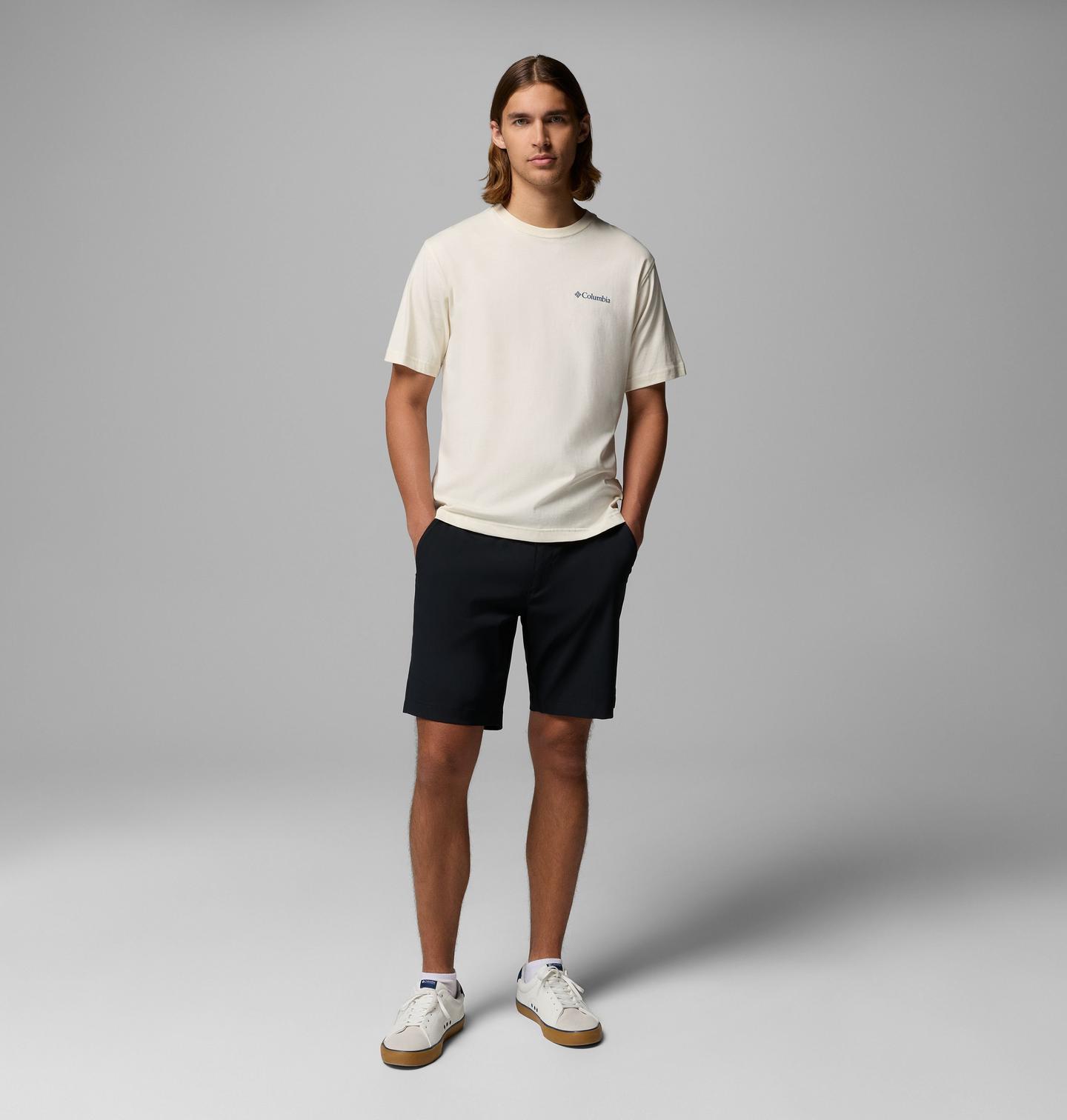 Мужская футболка Columbia Kirkman Orlando FL CSC Short Sleeve, цвет: Меловой — фото 2