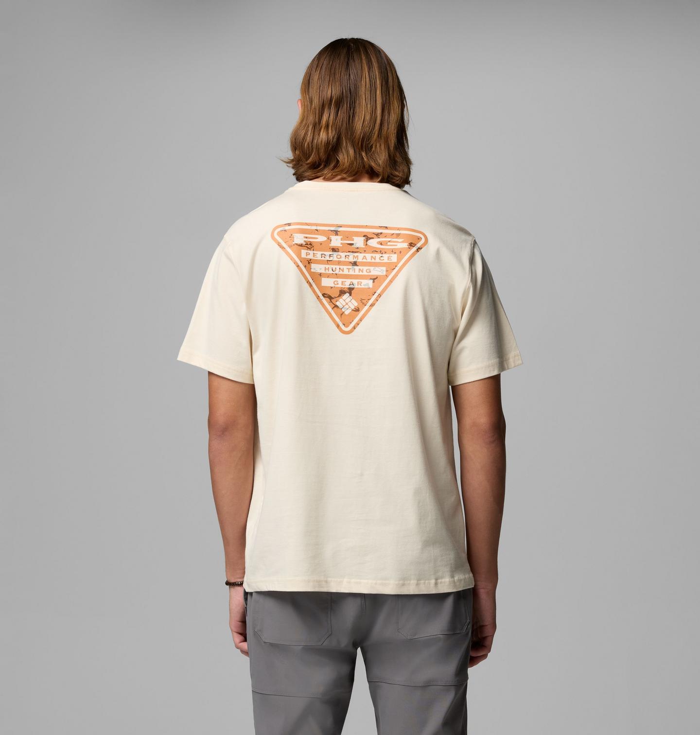 Мужская футболка Columbia Landings PHG Short Sleeve, цвет: Меловой — фото 1