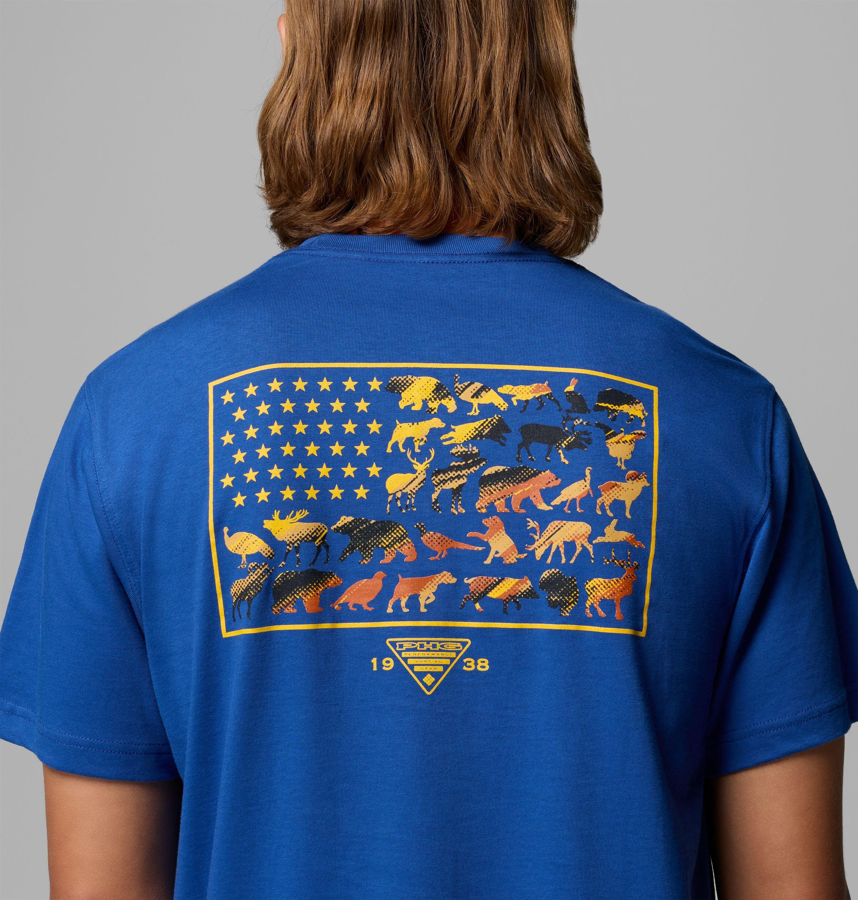 Men's Marques Flag Br PHG Short Sleeve T-Shirt 6