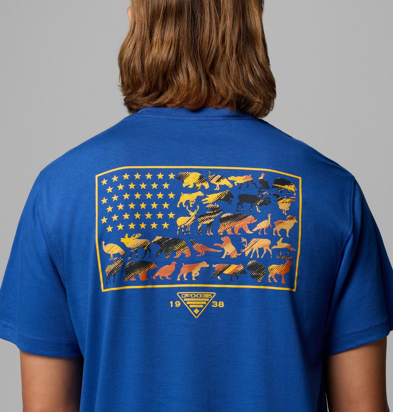 Men's Marques Flag Br PHG Short Sleeve T-Shirt 6