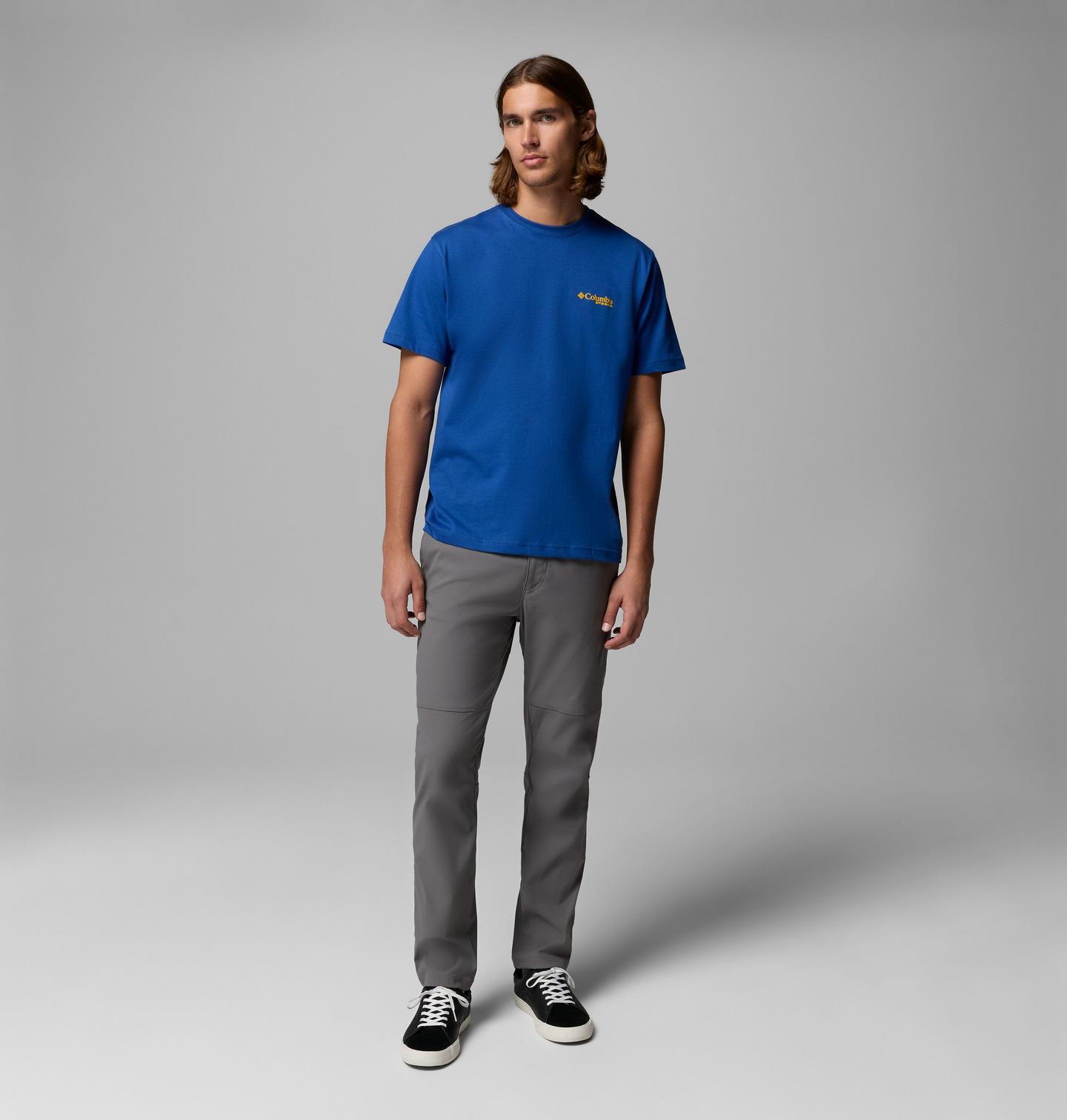 Мужская футболка Columbia Marques Flag Br PHG Short Sleeve, цвет: Синий — фото 2