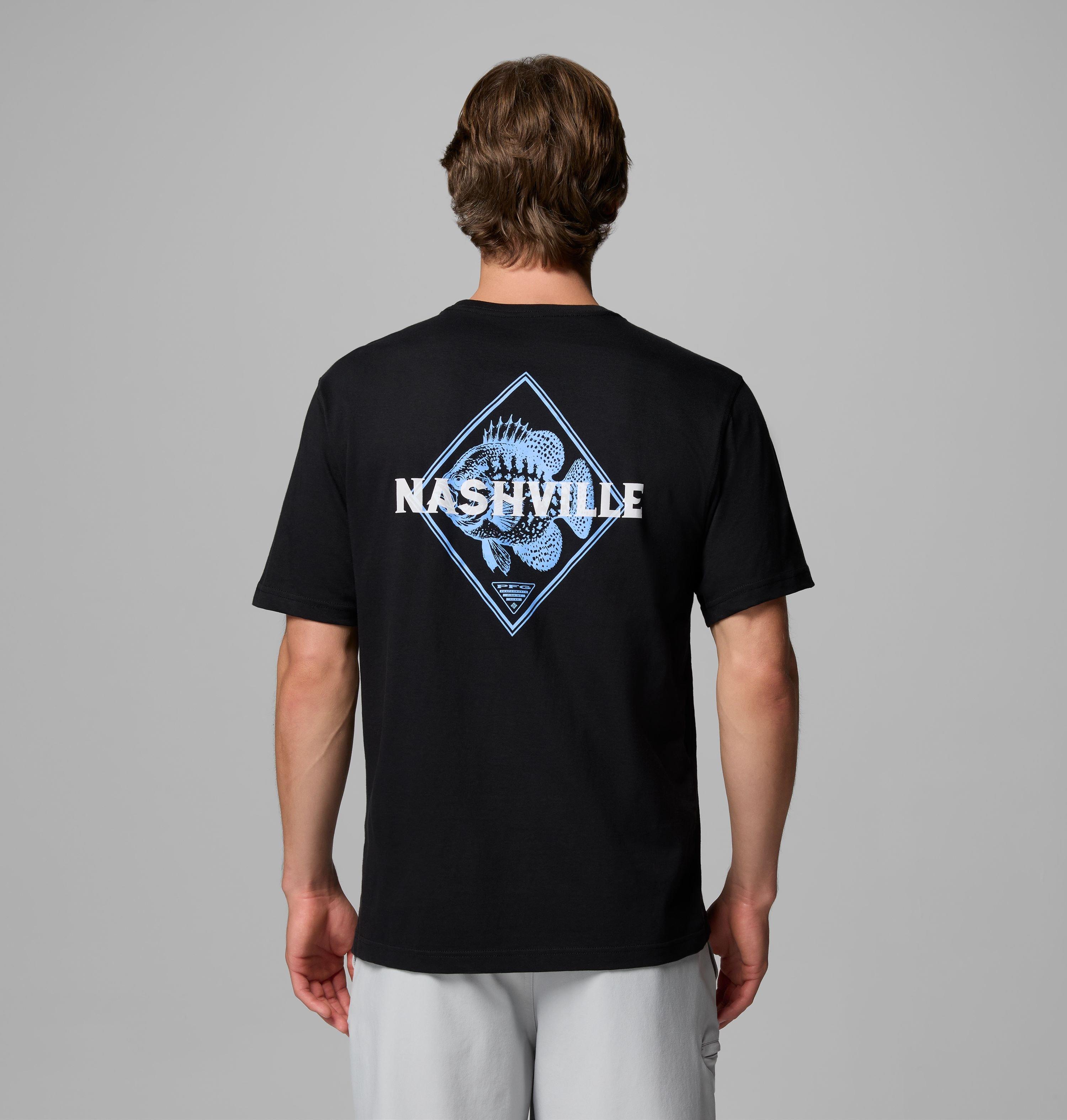 Columbia Men's Nashville TN PFG Short Sleeve T-Shirt-