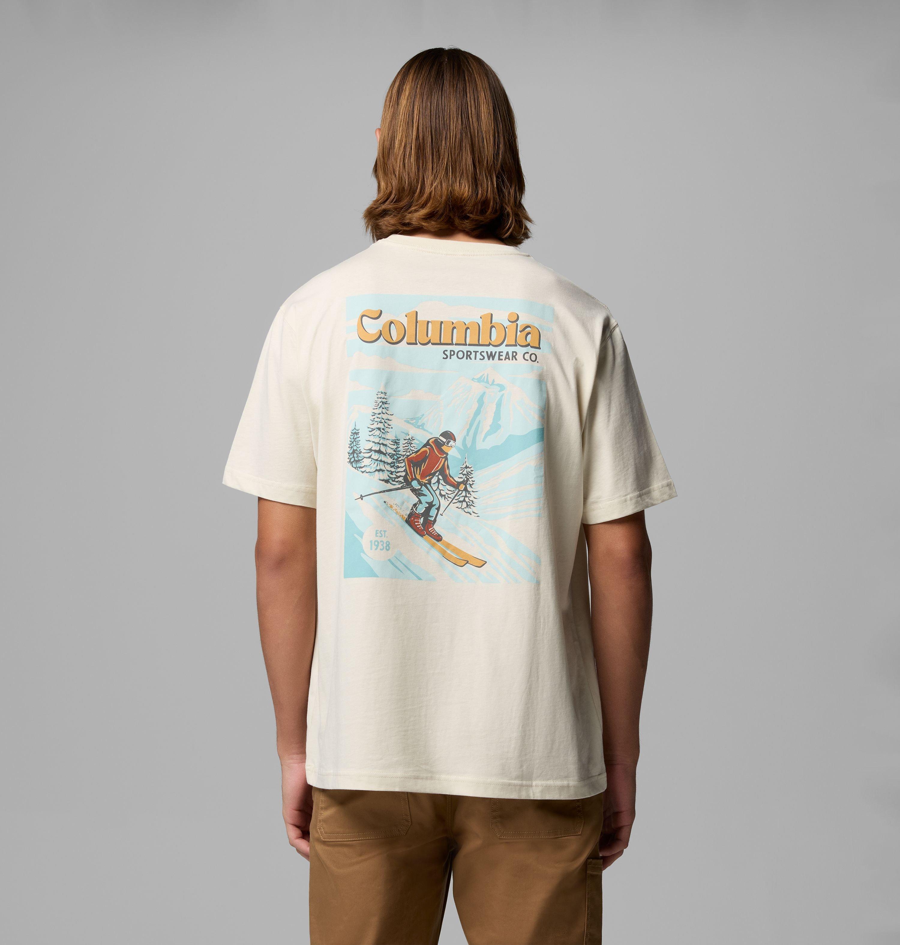 Columbia Men's Powder Ski CSC Short Sleeve T-Shirt-