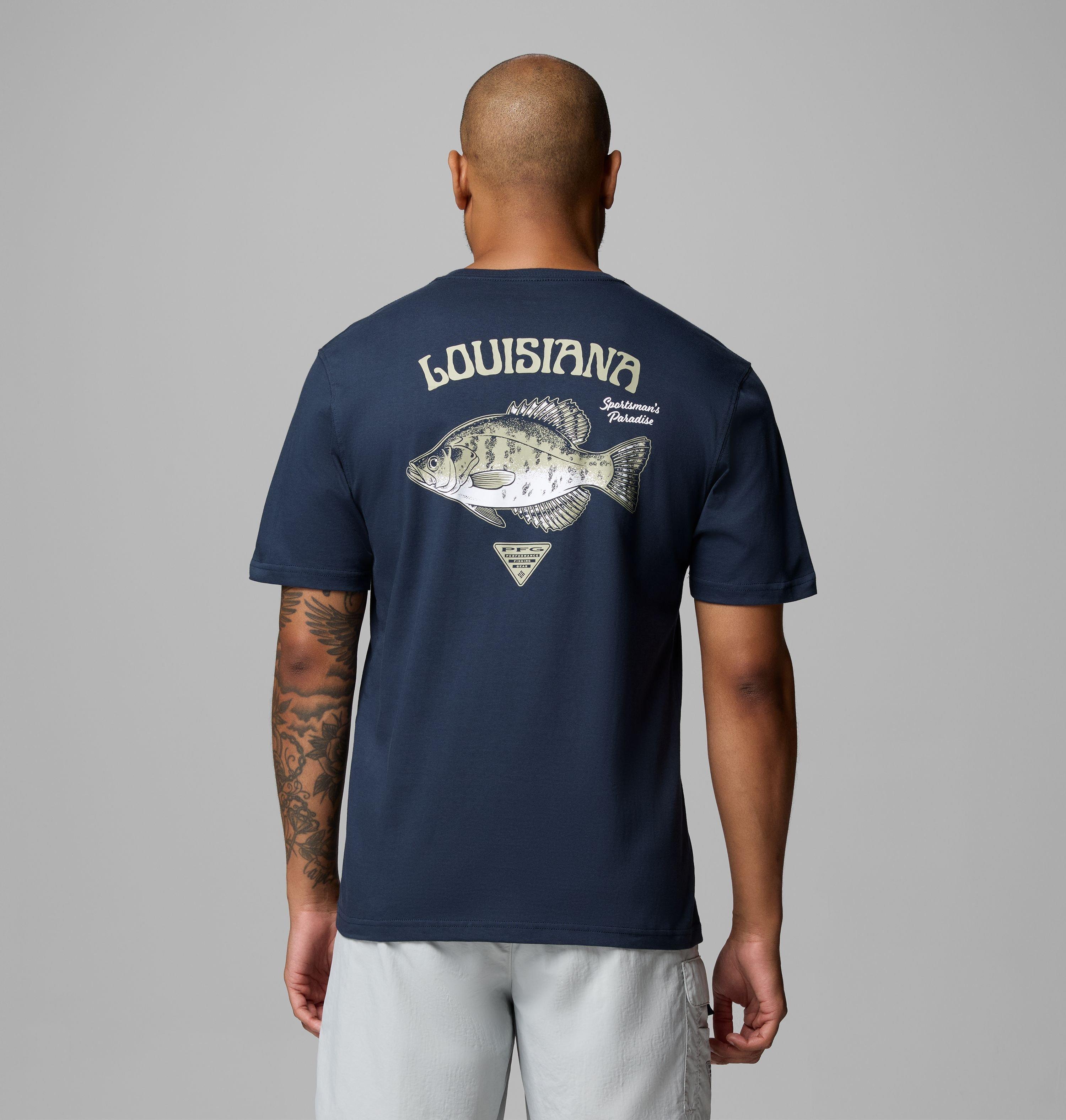 Columbia Men's Sportsman LA Br PFG Short Sleeve T-Shirt-