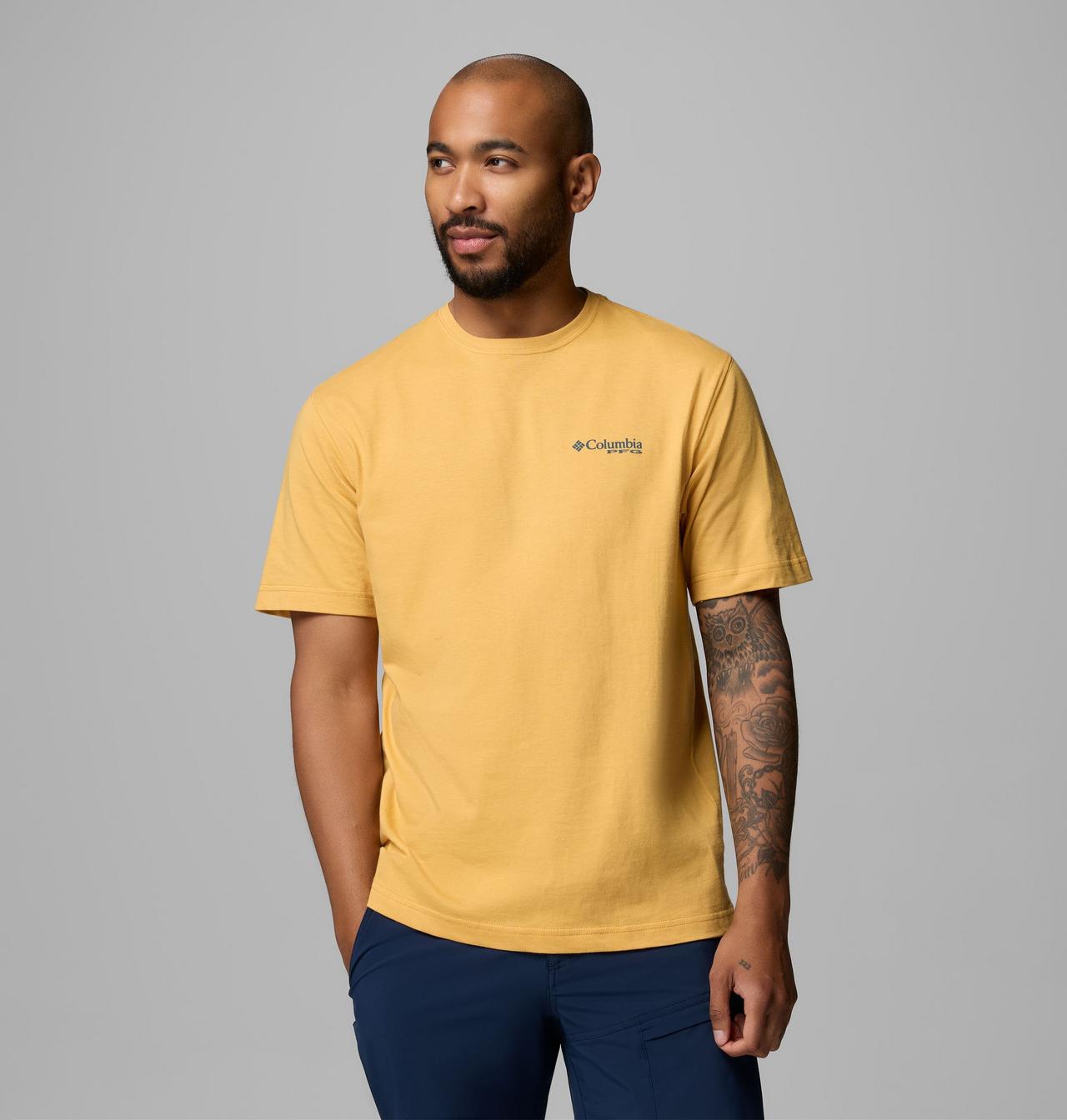 MEN'S SPORTSMAN LA BR PFG SS TEE | 720 | S 3
