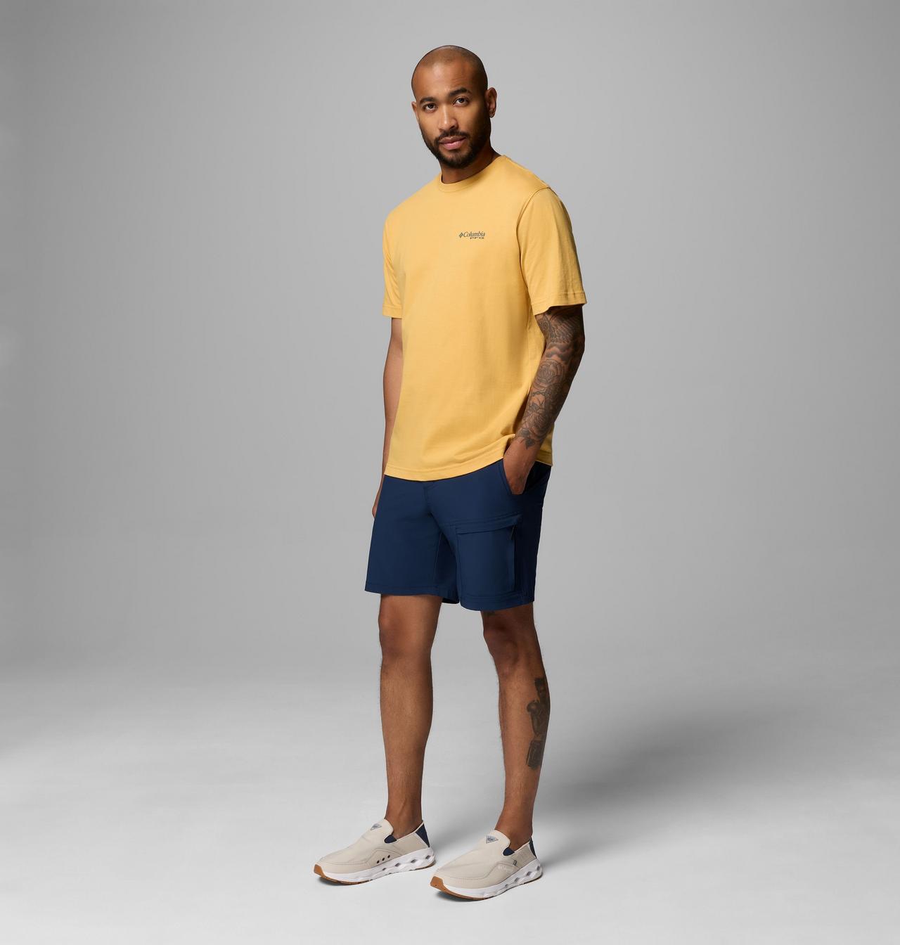 MEN'S SPORTSMAN LA BR PFG SS TEE | 720 | S 2