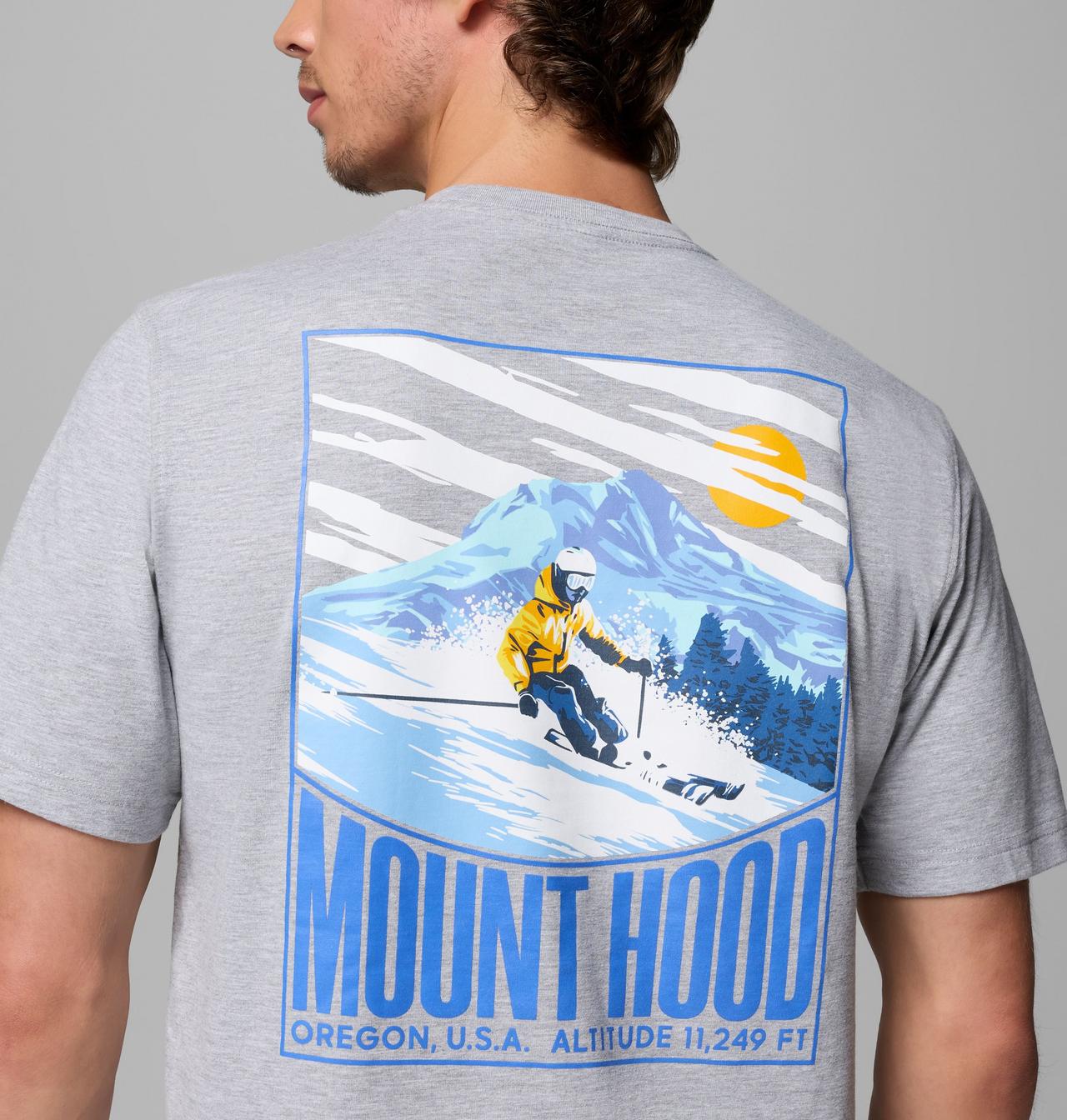 MEN'S STEEP MT HOOD OR BR CSC SS TEE | 047 | L 6