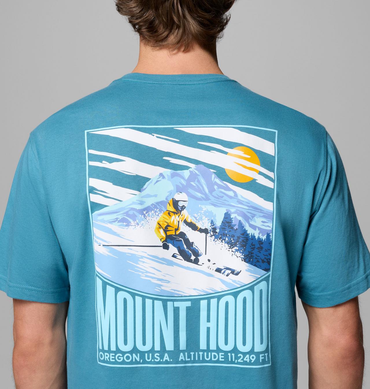 Men's Steep Mt Hood OR CSC Short Sleeve T-Shirt 6