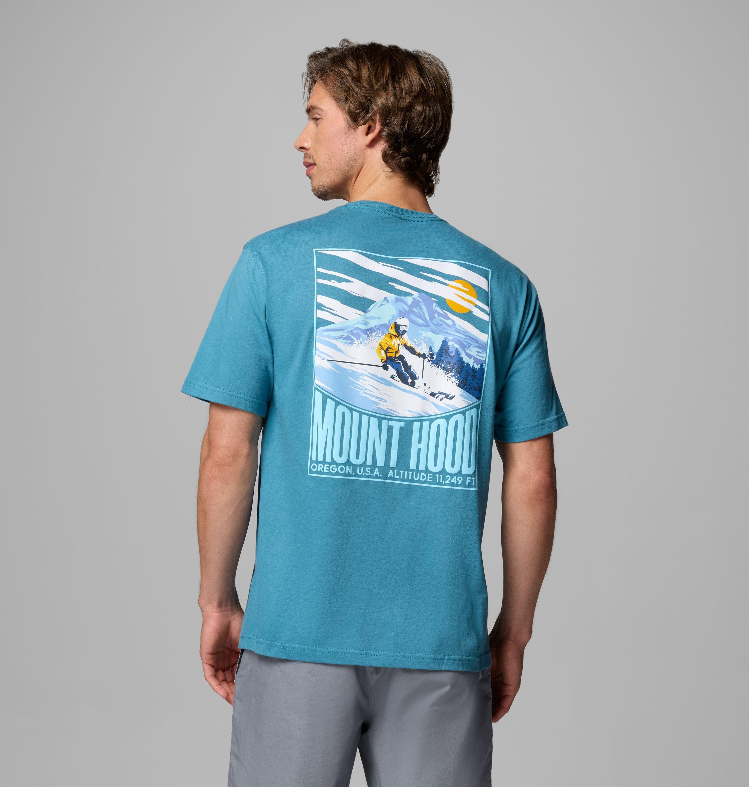 Columbia Men's Steep Mt Hood OR CSC Short Sleeve T-Shirt-