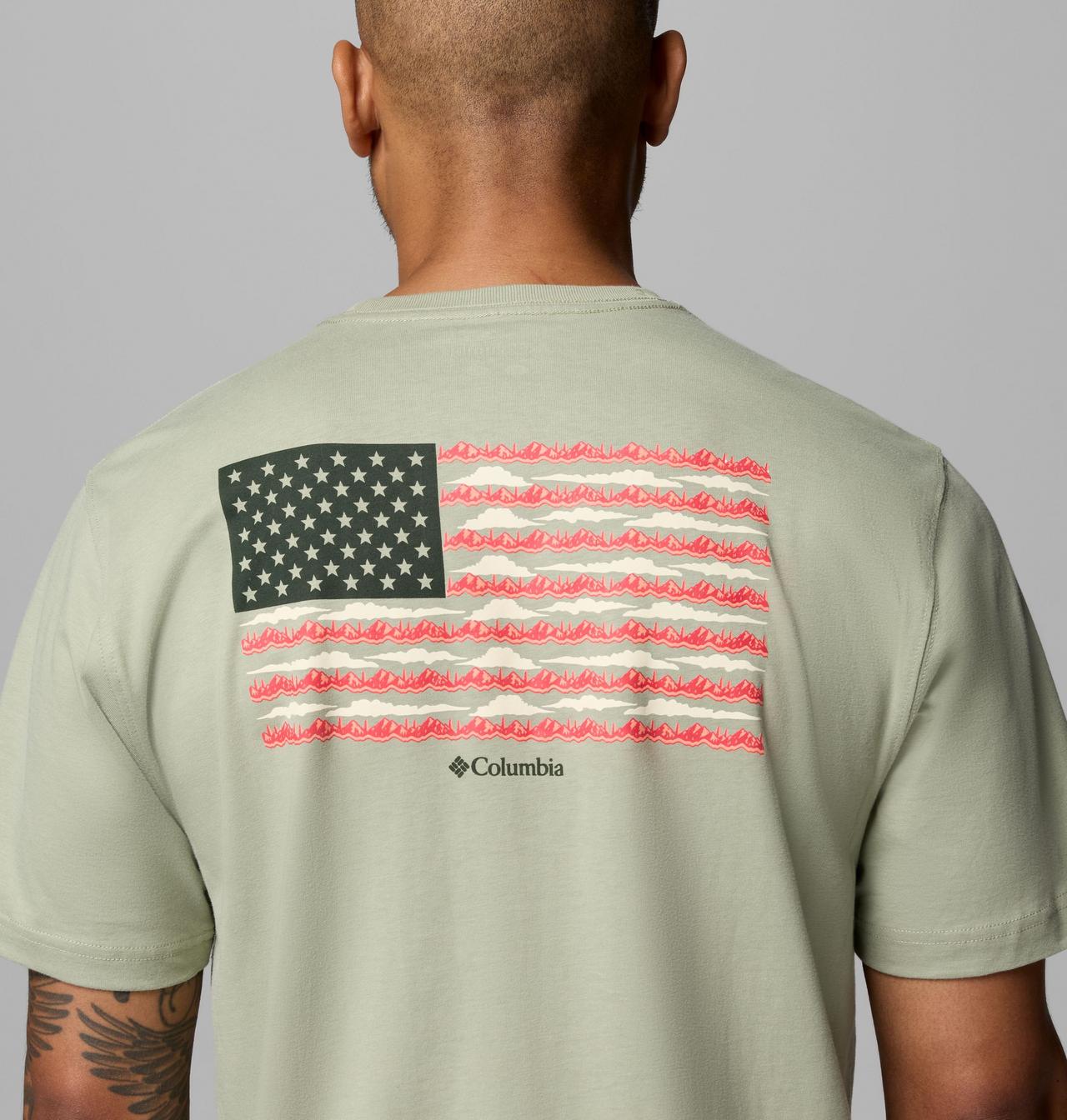 Men's Thesen Flag CSC Short Sleeve T-Shirt | 348 | XXL 6