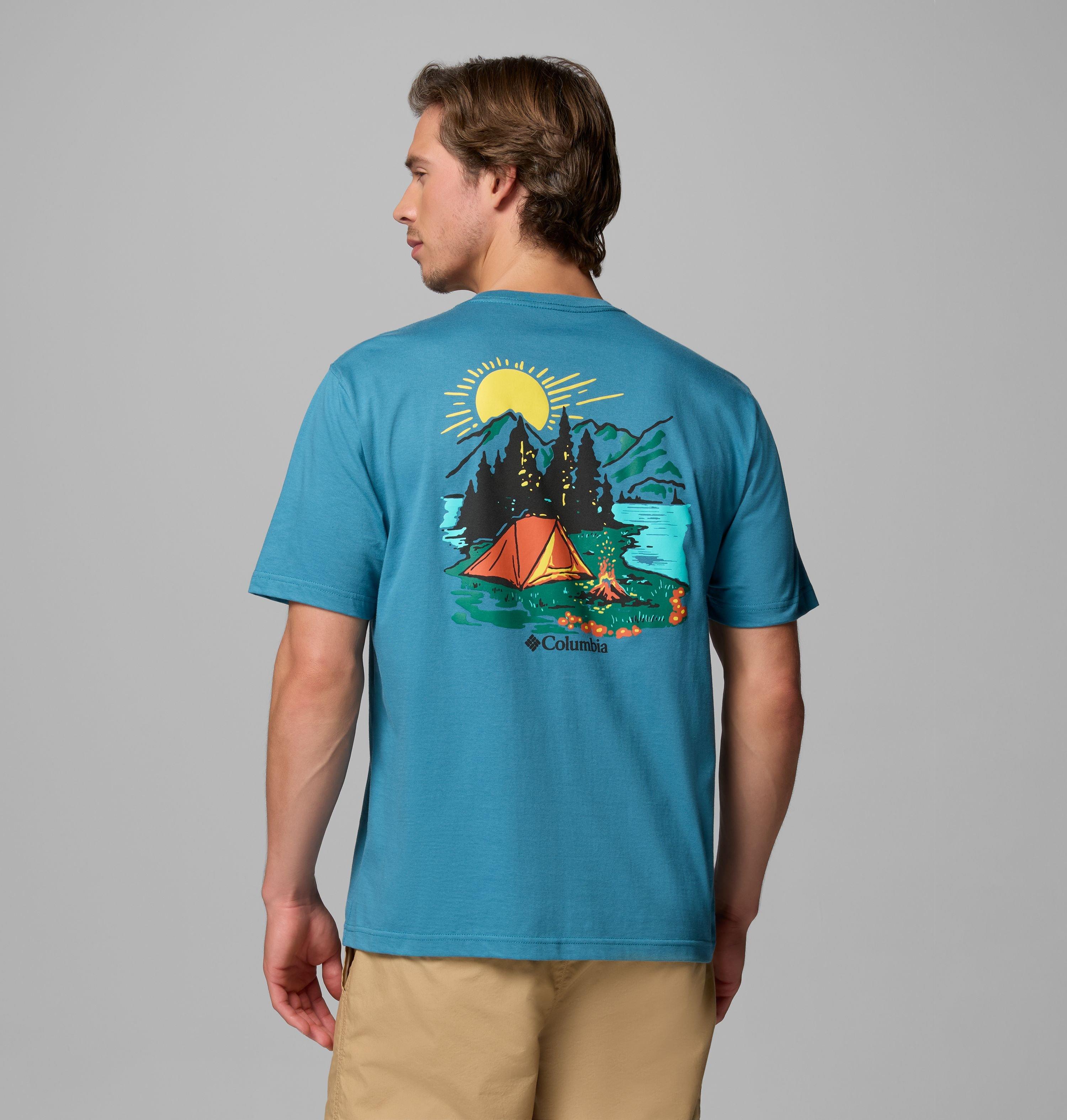 Columbia Men s Thistle Camping CSC Short Sleeve T-Shirt-