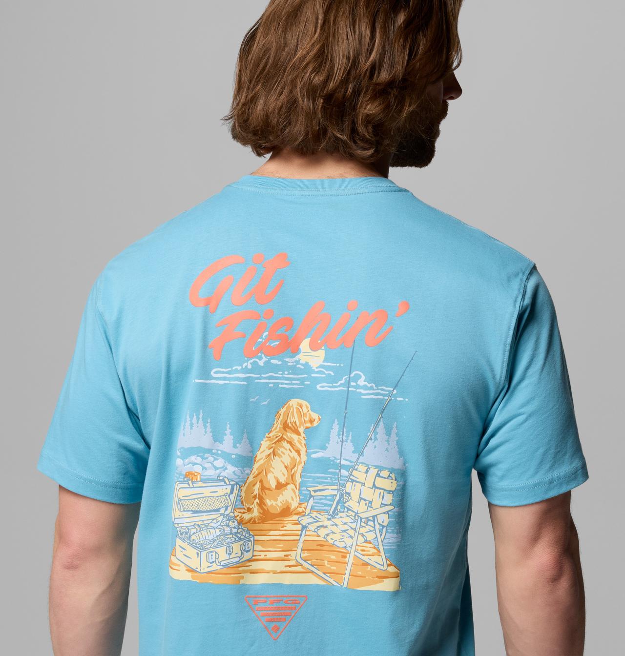 Men's Waldo Dog PFG Short Sleeve T-Shirt 5