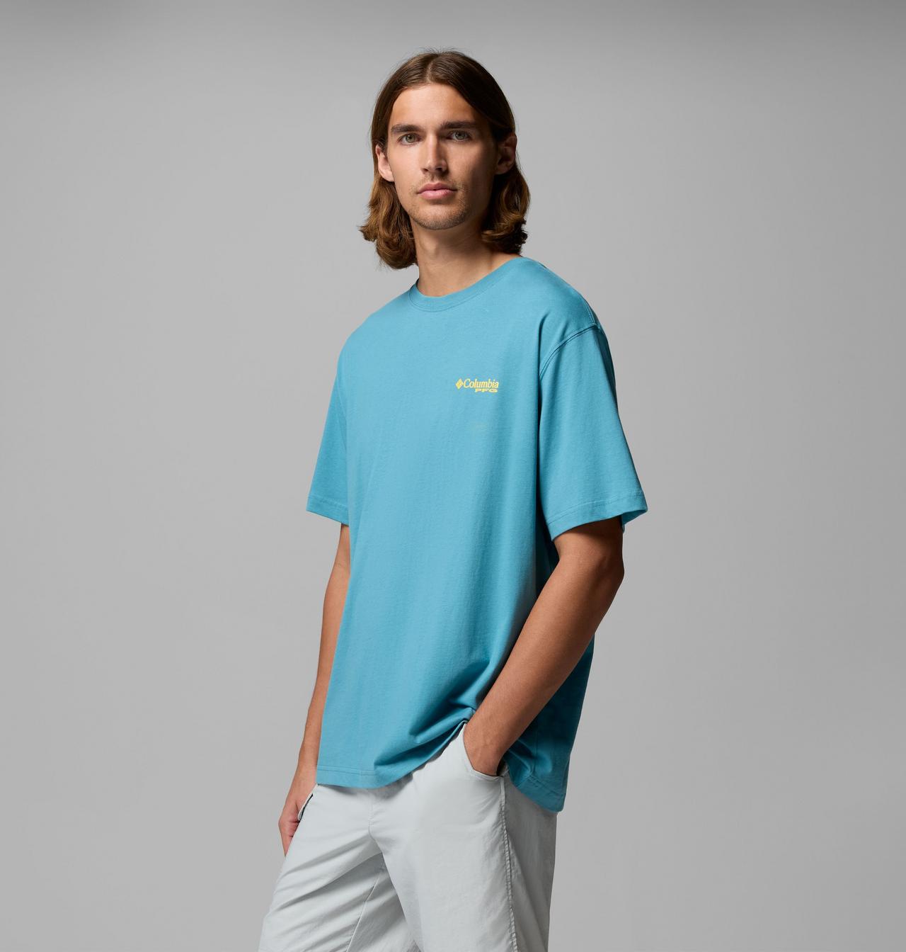 MEN'S WALDO DOG BR PFG SS TEE | 430 | L 4